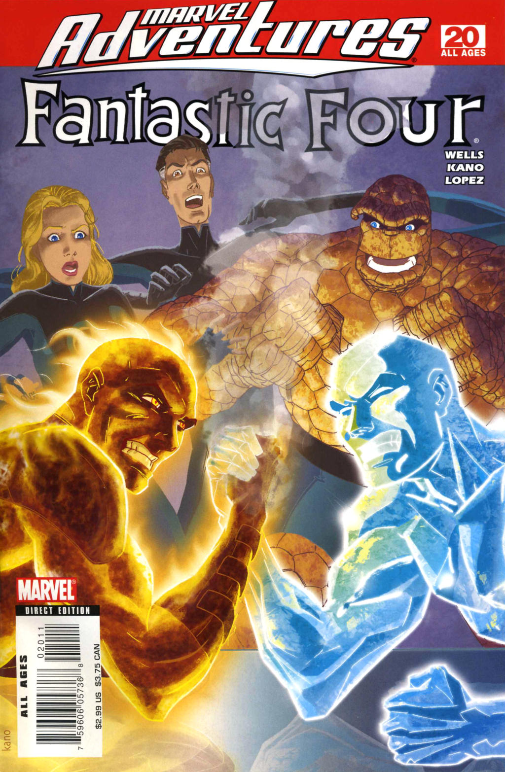 Read online Marvel Adventures Fantastic Four comic -  Issue #20 - 1