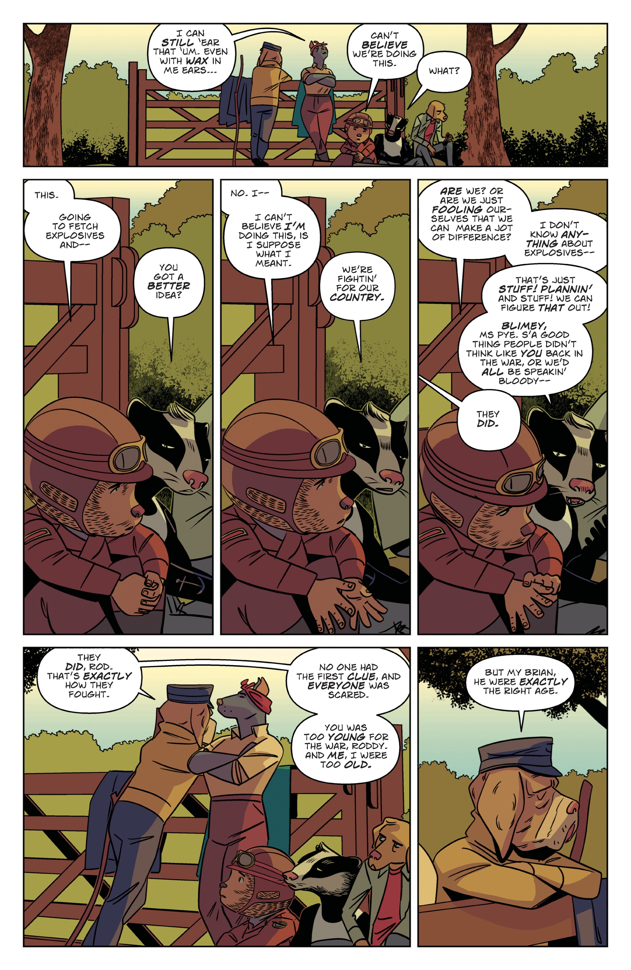 Read online Wild's End (2023) comic -  Issue #4 - 4