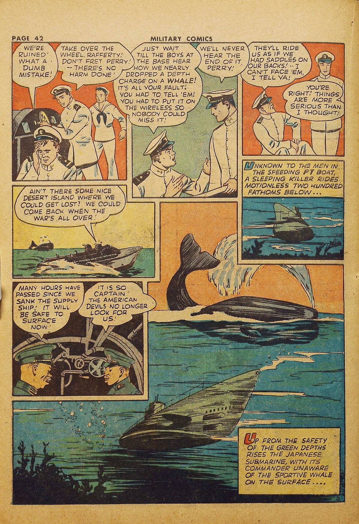 Read online Military Comics comic -  Issue #22 - 44
