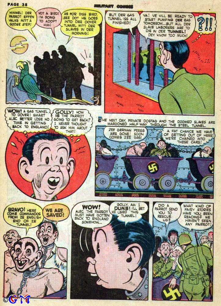 Read online Military Comics comic -  Issue #23 - 40