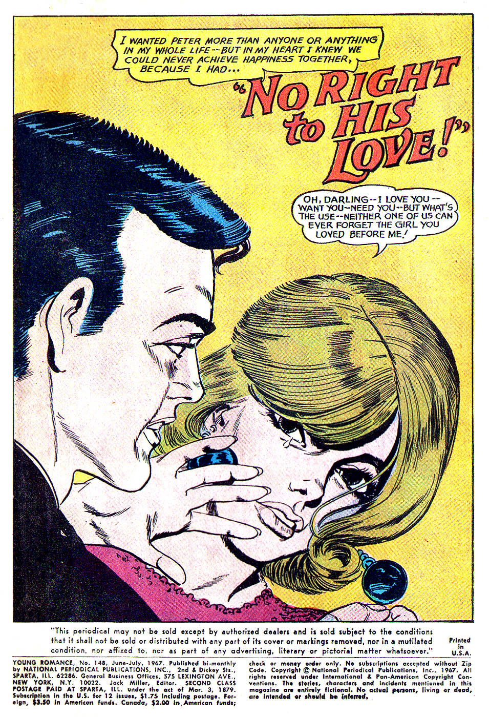Read online Young Romance comic -  Issue #148 - 3