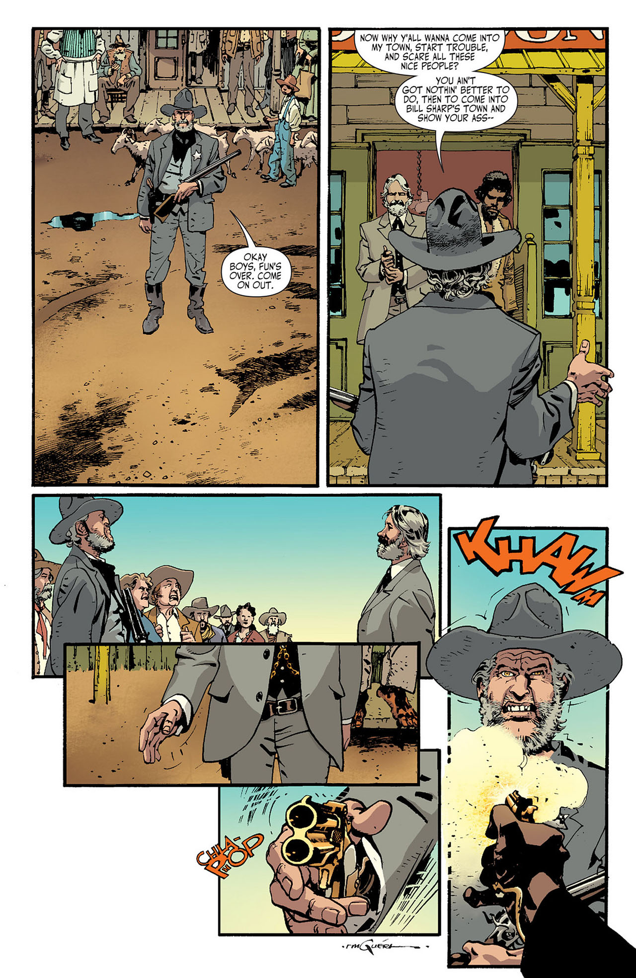 Read online Django Unchained comic -  Issue #1 - 15