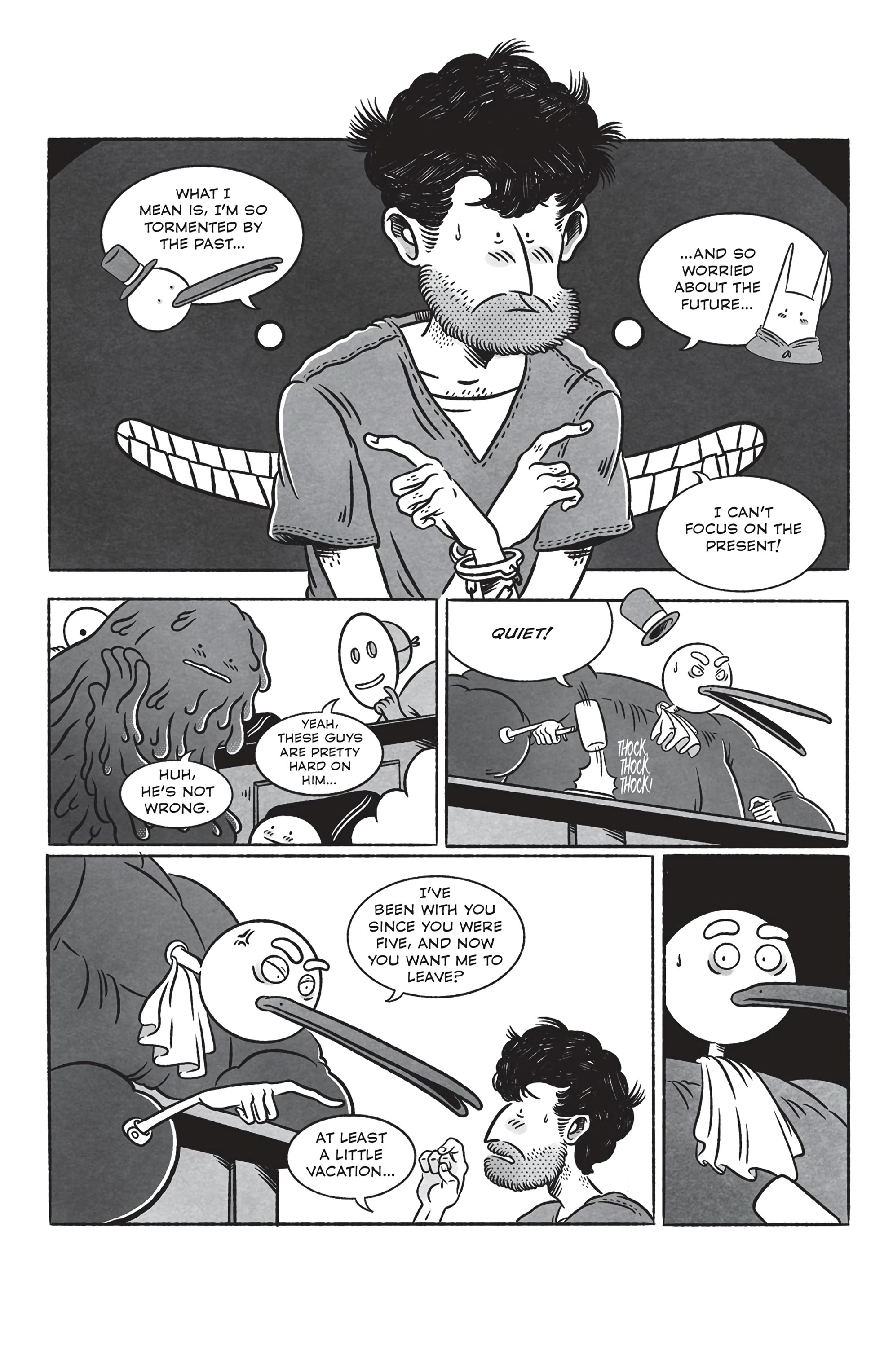 Read online Monstermind: Dealing with Anxiety & Self-Doubt comic -  Issue # TPB - 69
