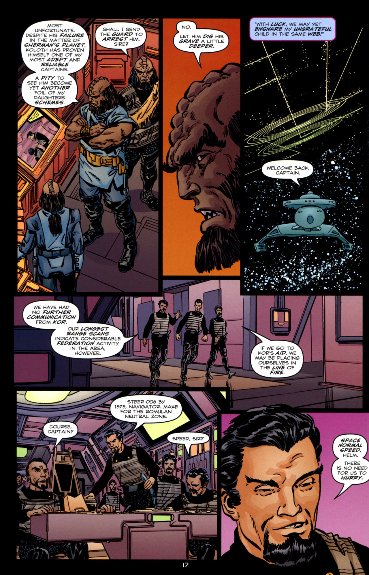 Read online Star Trek: Romulans Schism comic -  Issue #1 - 17