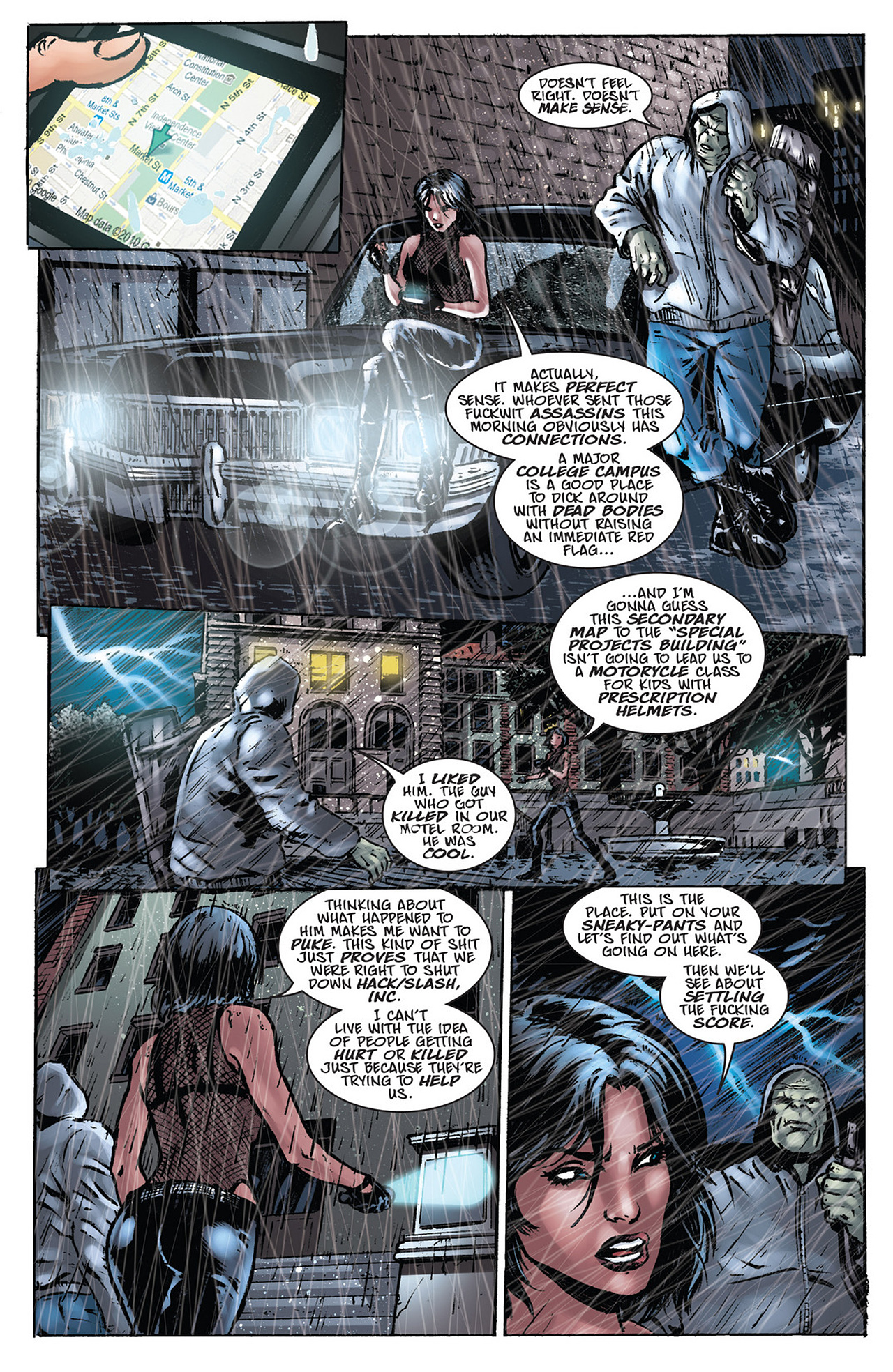 Read online Hack/Slash/Eva Monster's Ball comic -  Issue # _TPB - 22