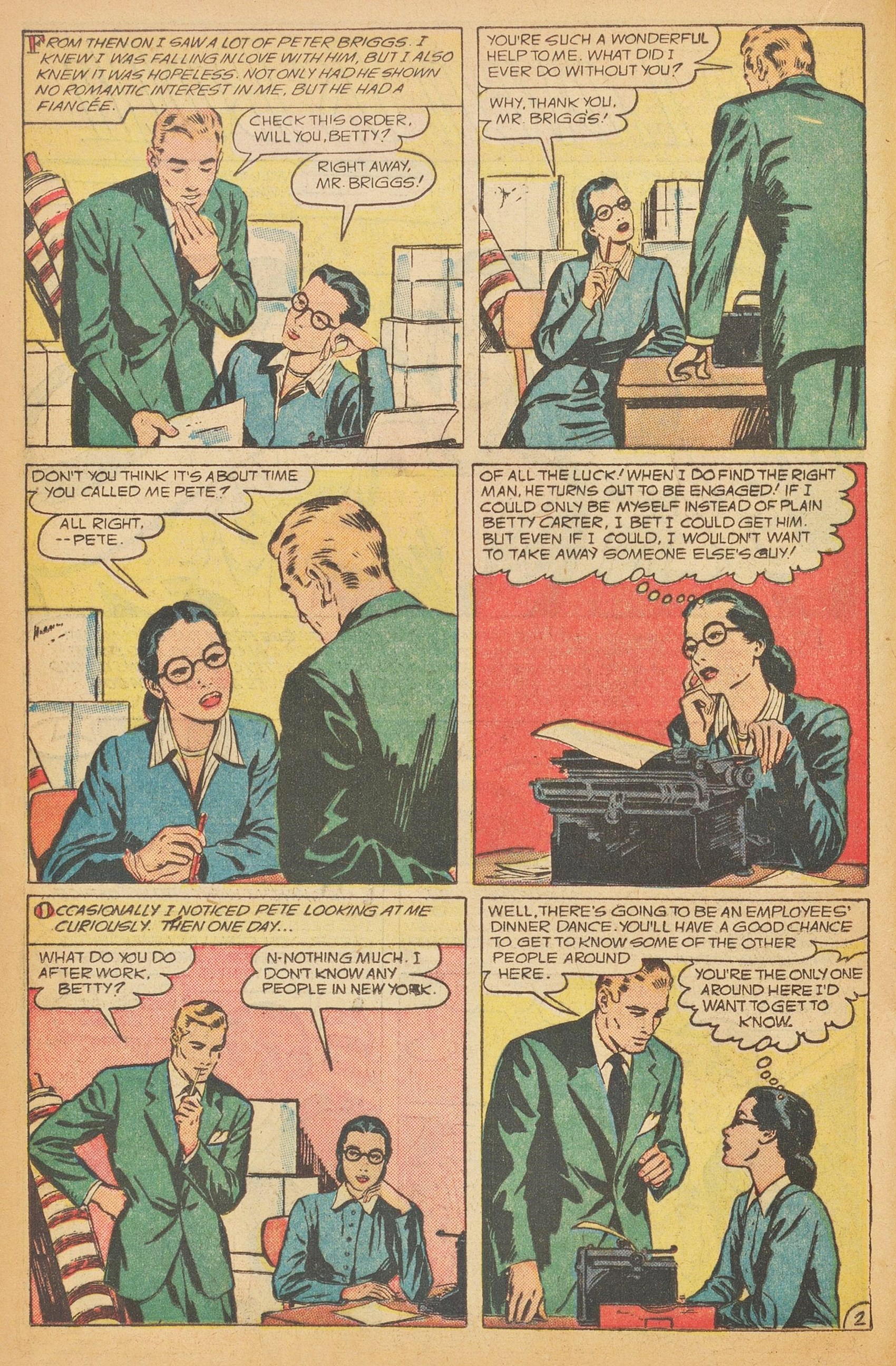 Read online Glamorous Romances comic -  Issue #45 - 28