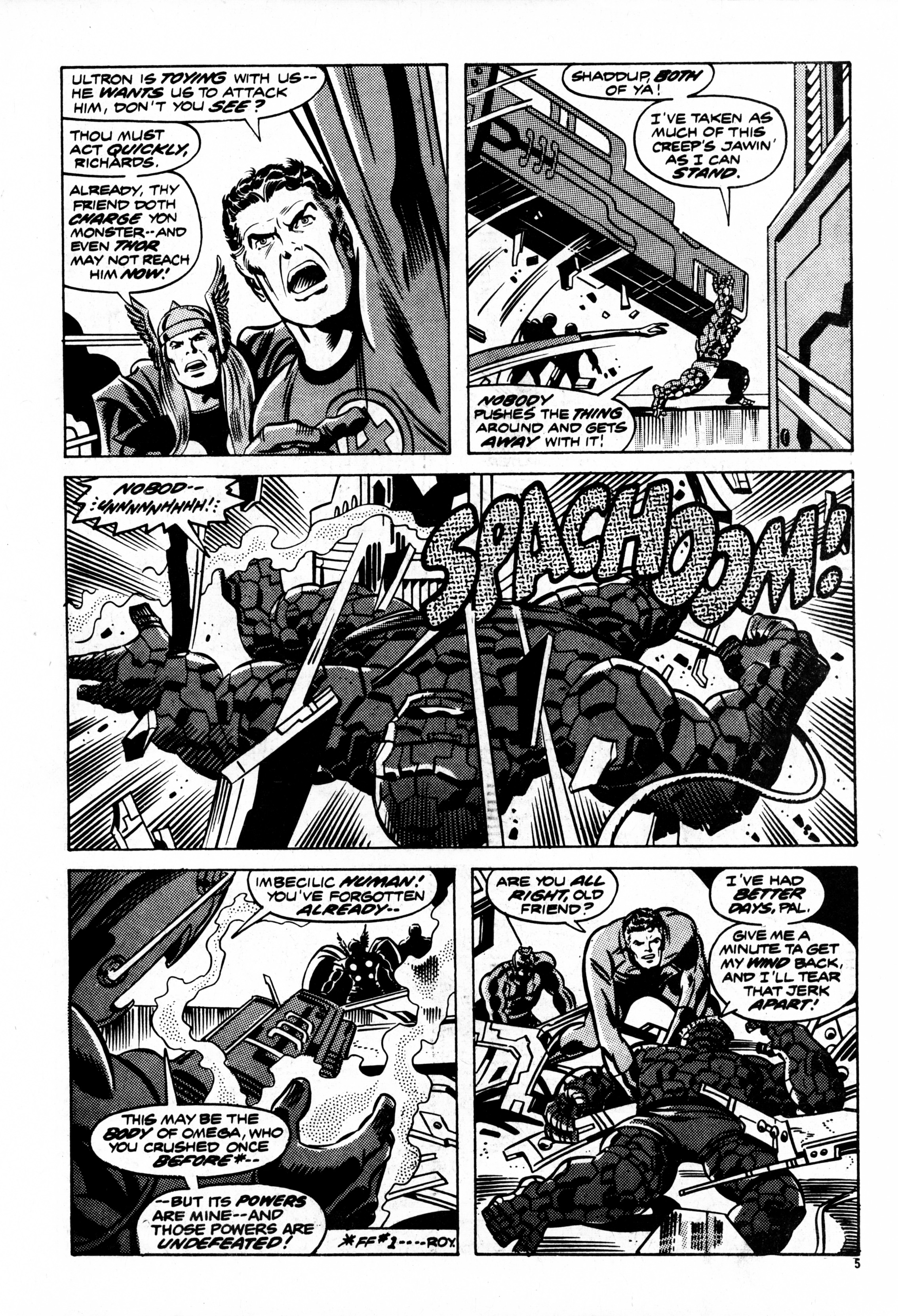 Read online Fantastic Four (1982) comic -  Issue #18 - 5