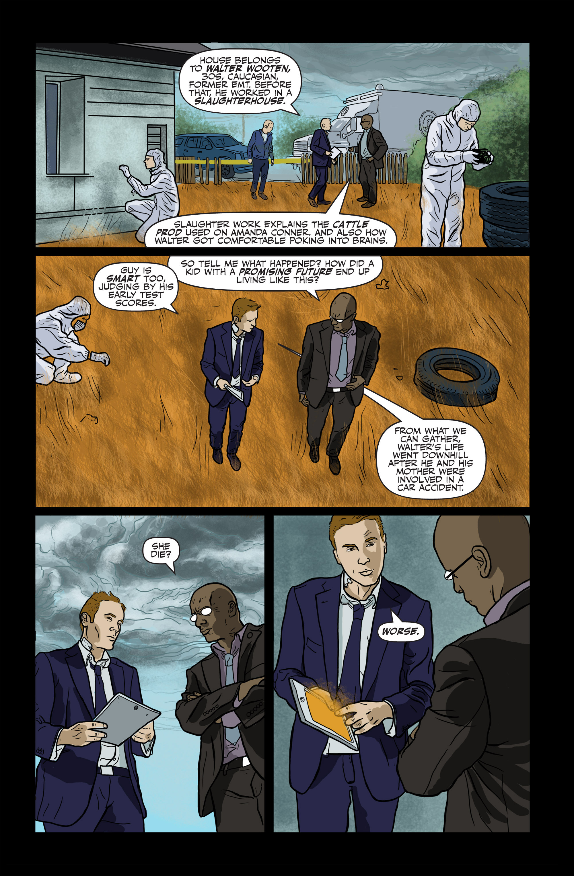 Read online Missing: A Kim Willows Mystery comic -  Issue #3 - 5