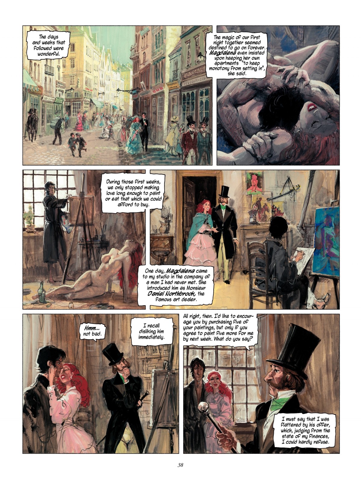Read online The Revenge of Count Skarbek comic -  Issue #1 - 38