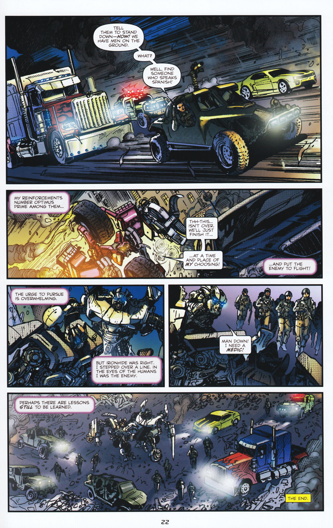 Read online Transformers: Tales of The Fallen comic -  Issue #2 - 23