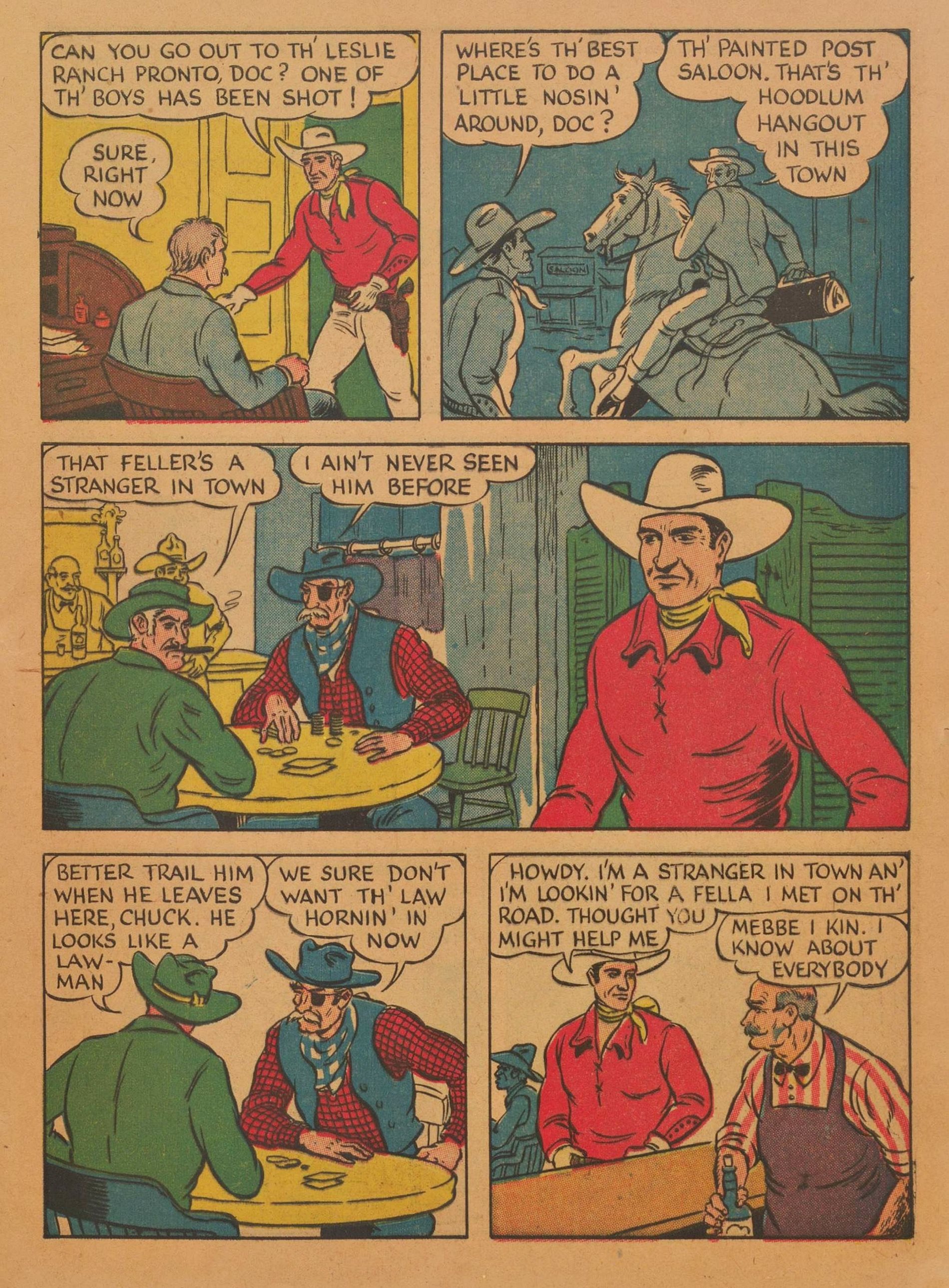 Read online Gene Autry Comics comic -  Issue #6 - 15