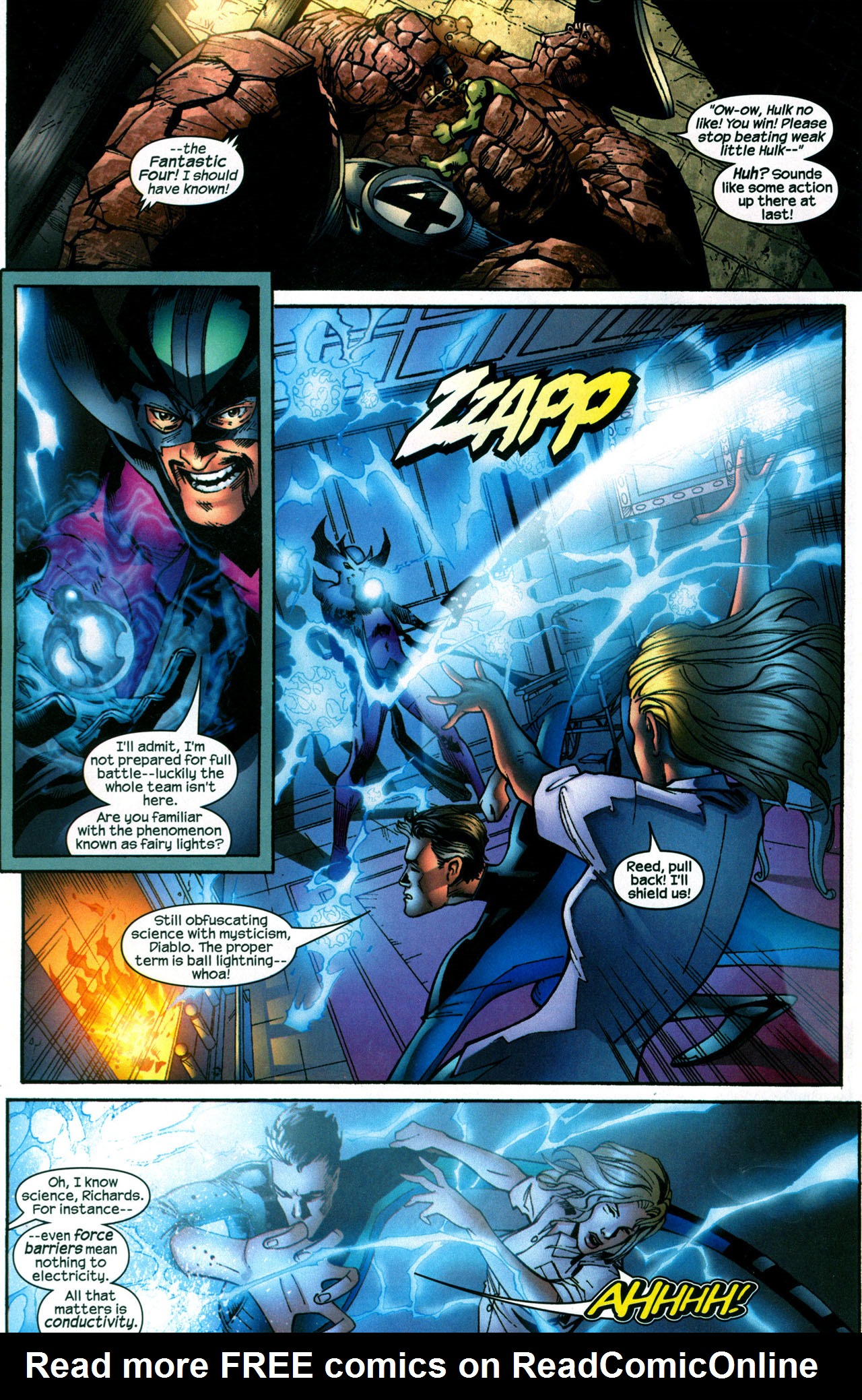 Read online Marvel Adventures Fantastic Four comic -  Issue #3 - 15