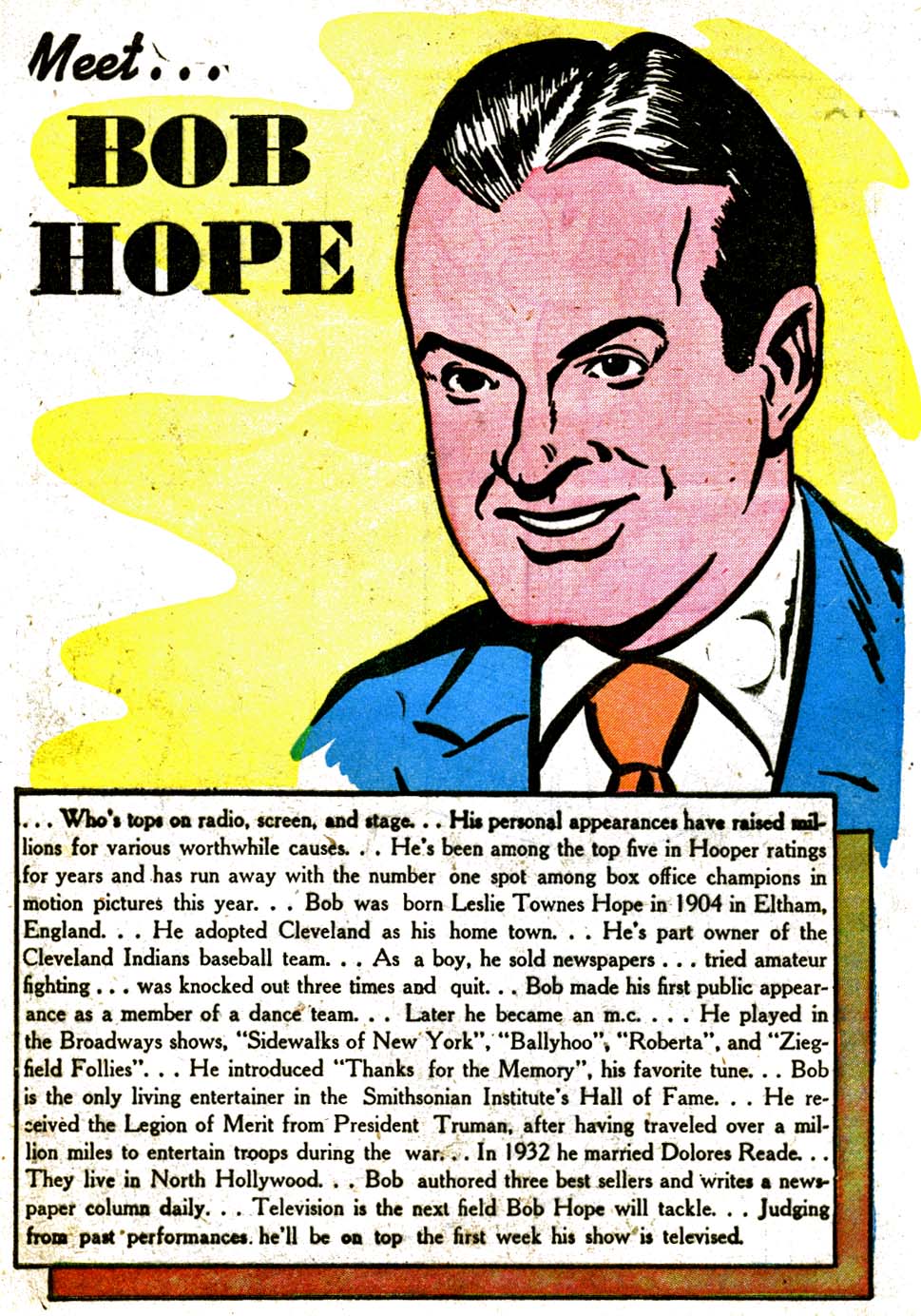 Read online The Adventures of Bob Hope comic -  Issue #2 - 12