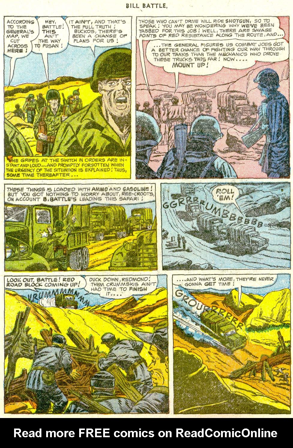 Read online Bill Battle: The One Man Army comic -  Issue #3 - 7