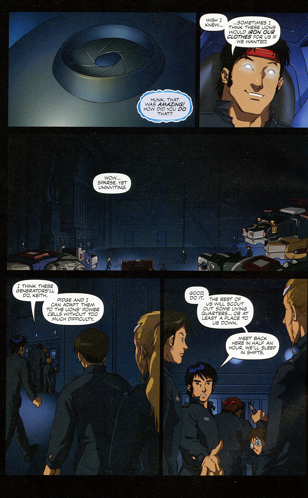 Read online Voltron: Defender of the Universe comic -  Issue #4 - 7