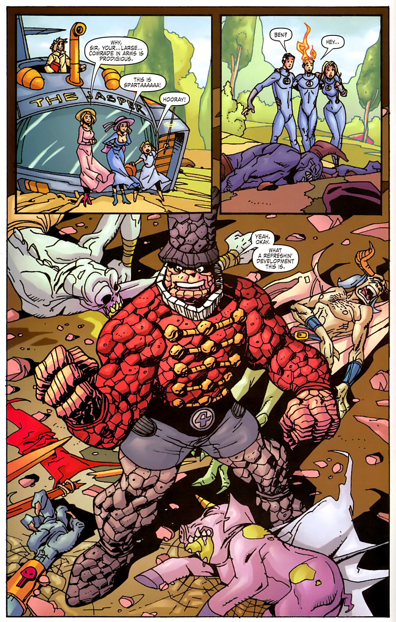 Read online Fantastic Four: True Story comic -  Issue #2 - 8