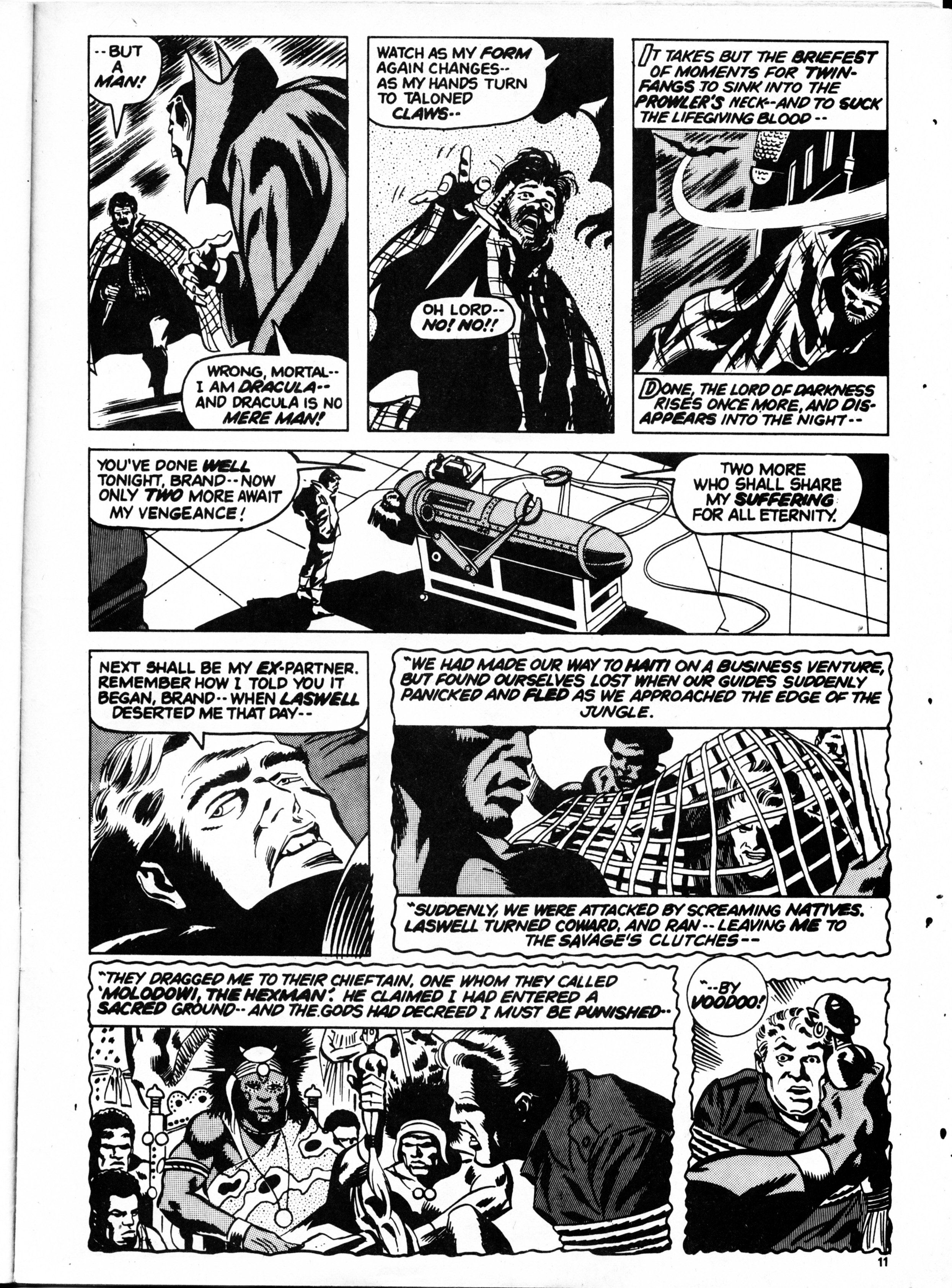 Read online Dracula Lives (1974) comic -  Issue #22 - 11