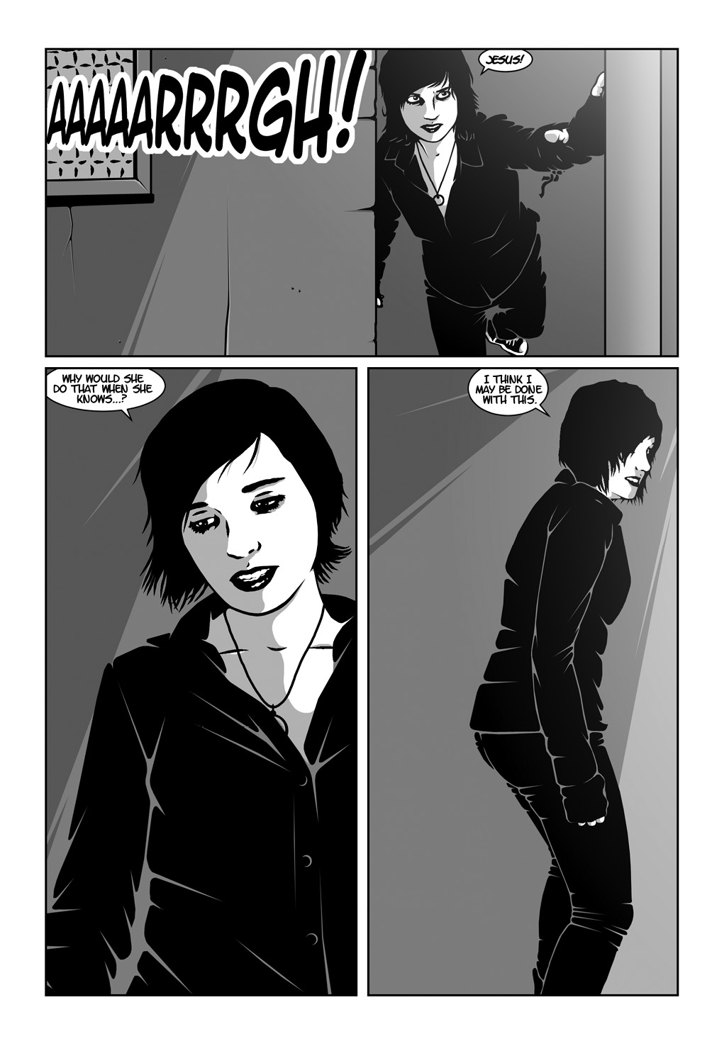 Read online Hollow Girl comic -  Issue #6 - 47