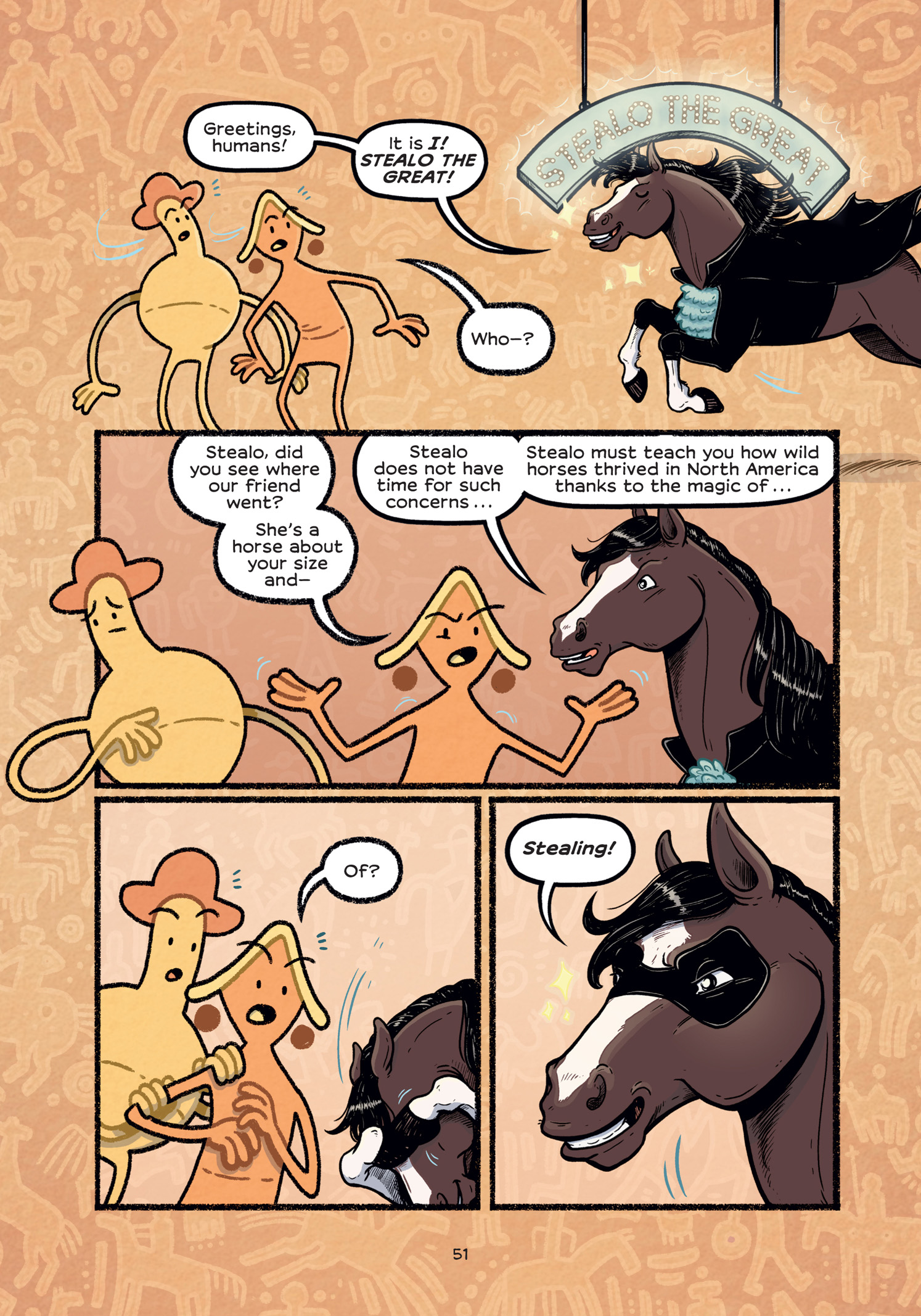 Read online History Comics comic -  Issue # The Wild Mustang - Horses of the American West - 56