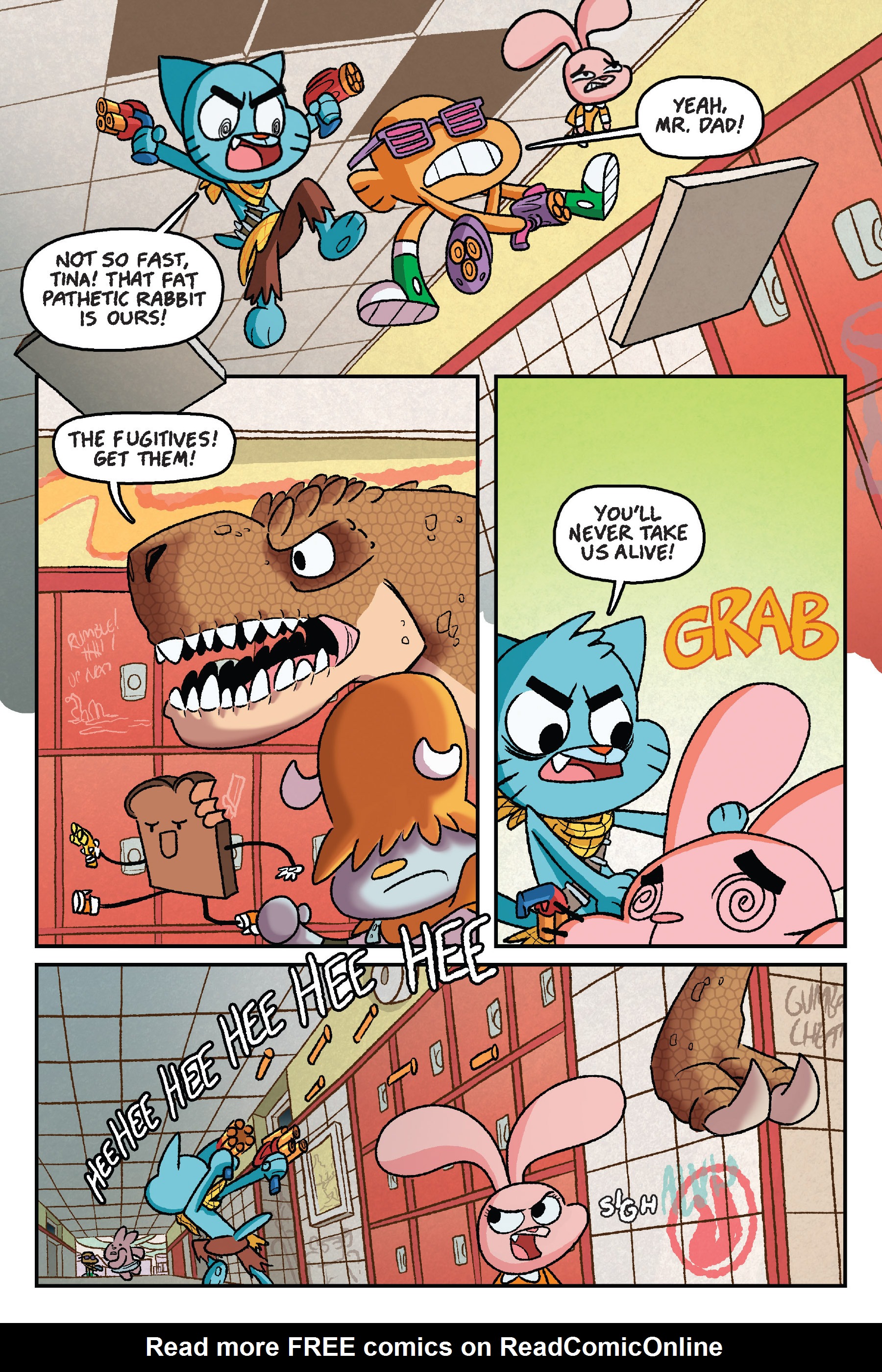 Read online The Amazing World of Gumball: Fairy Tale Trouble comic -  Issue # Full - 143