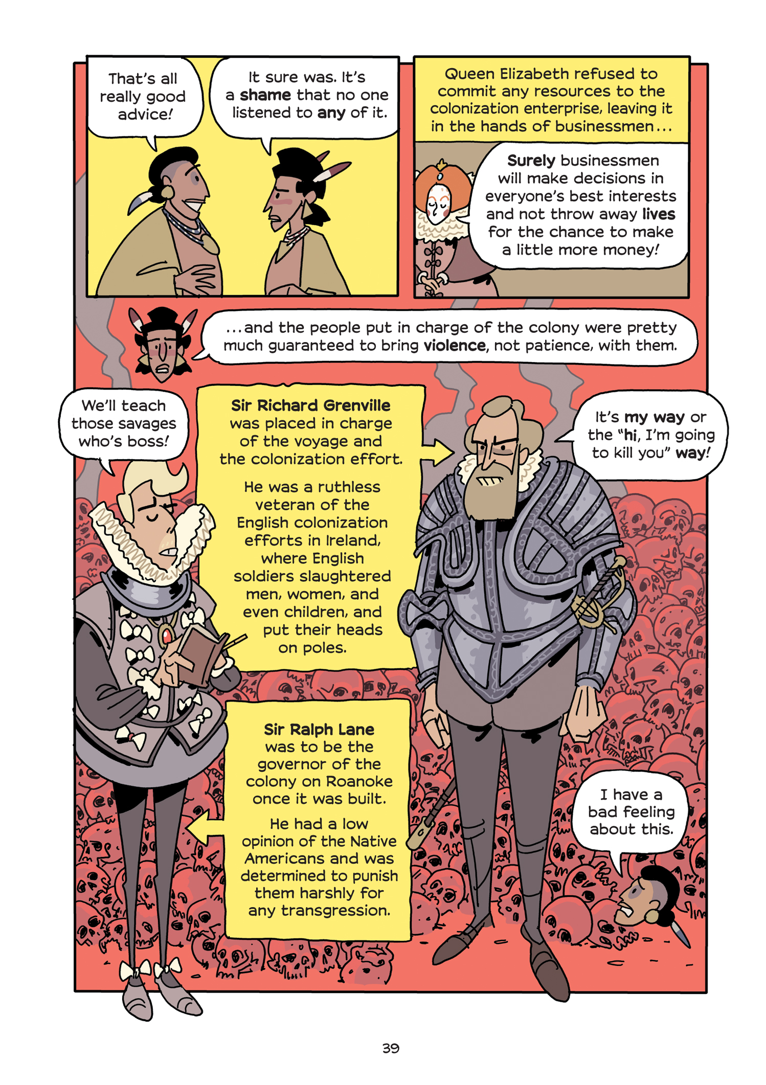 Read online History Comics comic -  Issue # The Roanoke Colony - Americas First Mystery - 47