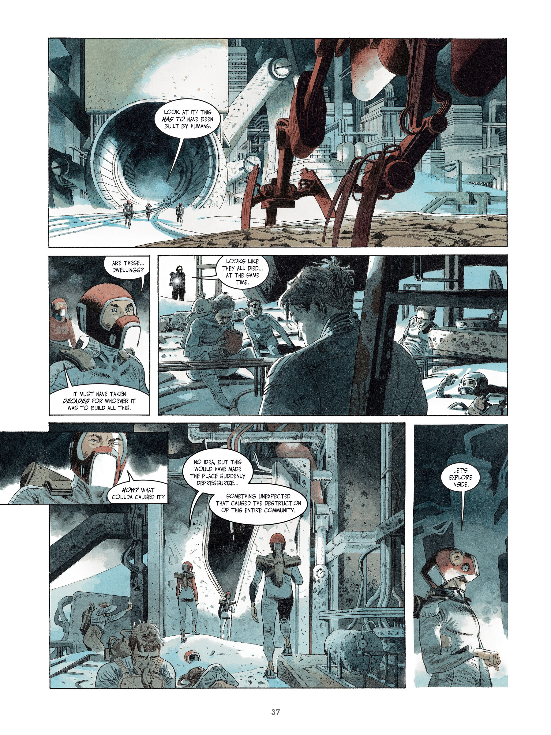 Read online Project ARKA: Into the Dark Unknown comic -  Issue # TPB - 38