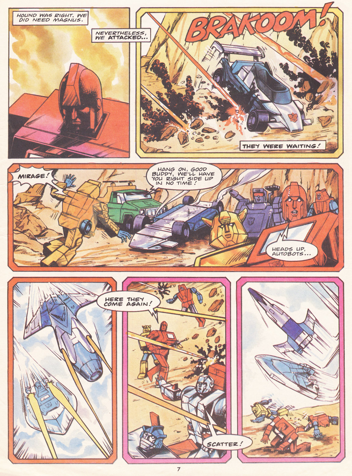 Read online The Transformers (UK) comic -  Issue #81 - 7