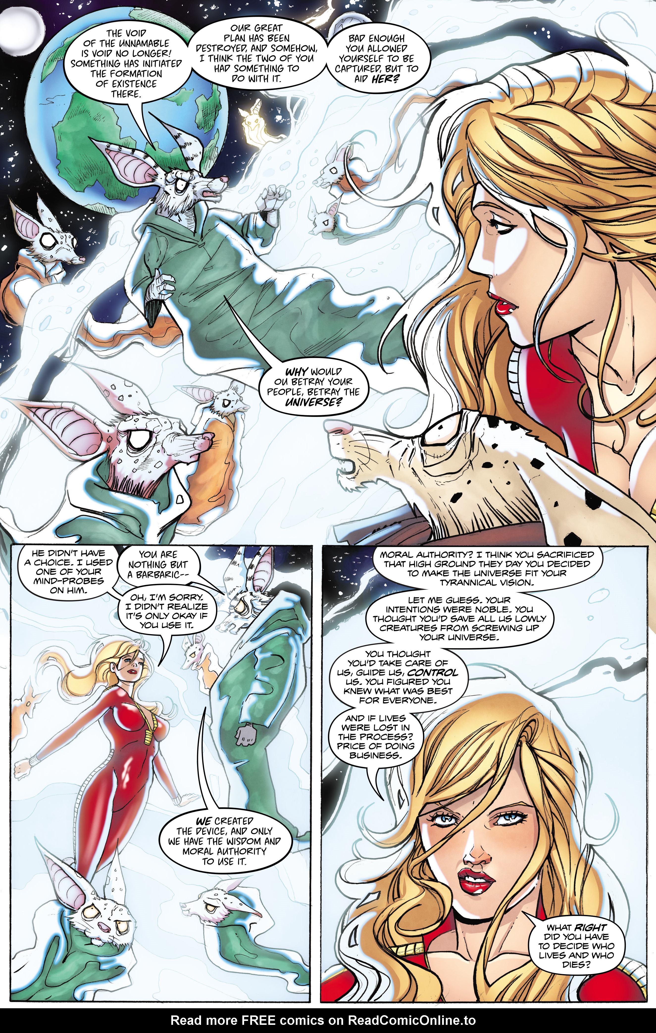 Read online Barbarella: The Center Cannot Hold comic -  Issue #5 - 16