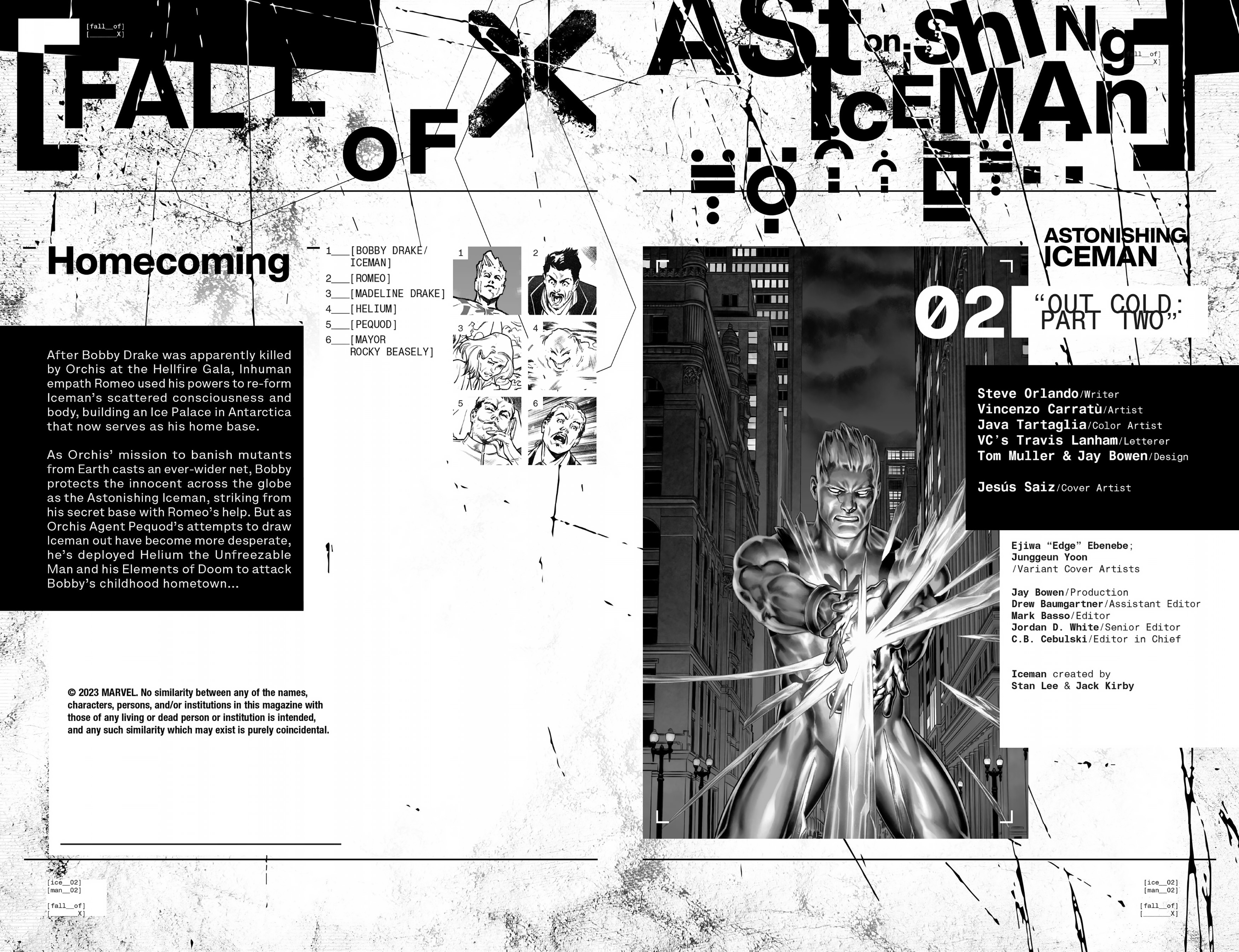 Read online Astonishing Iceman comic -  Issue #2 - 6