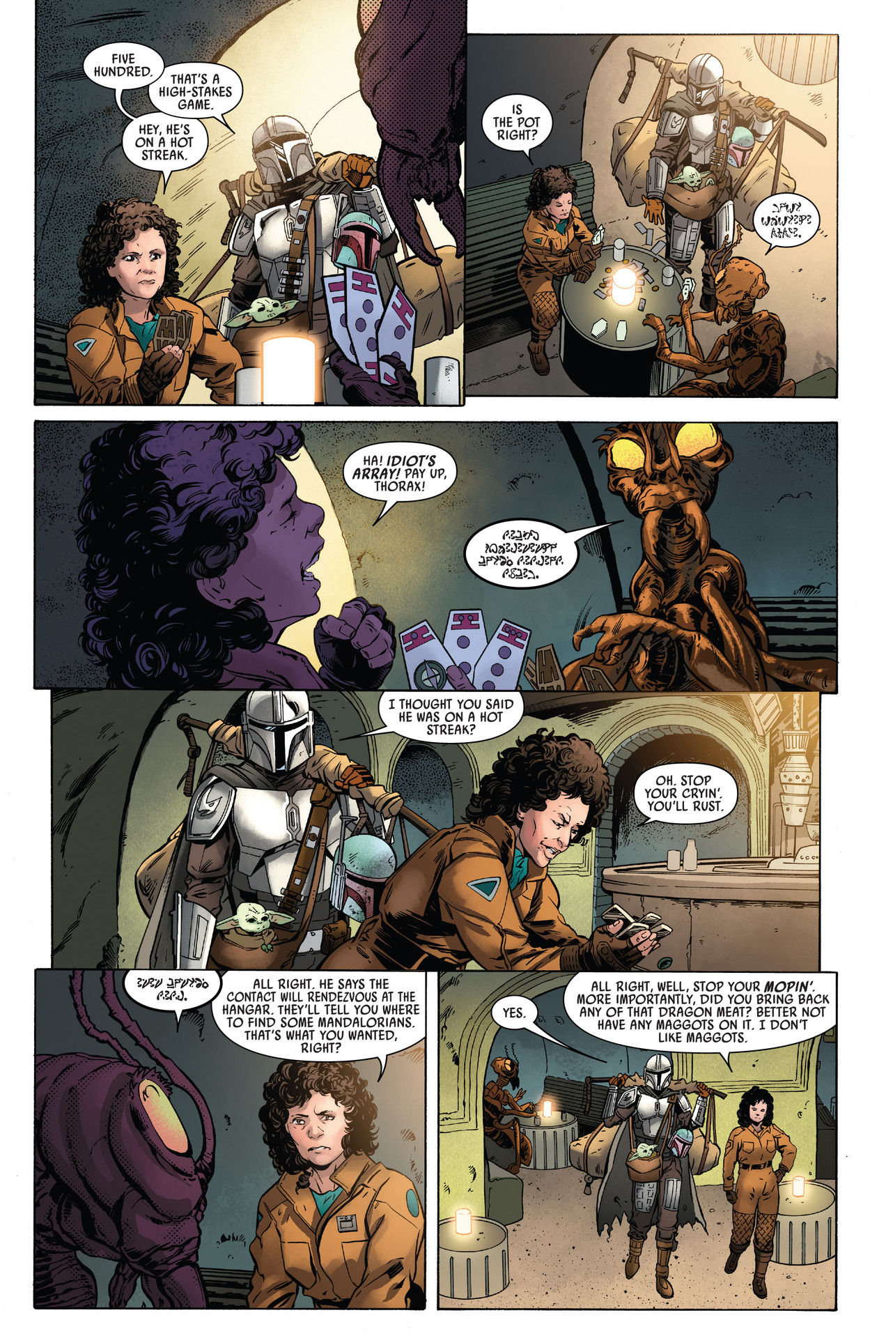 Read online Star Wars: The Mandalorian Season 2 comic -  Issue #2 - 9