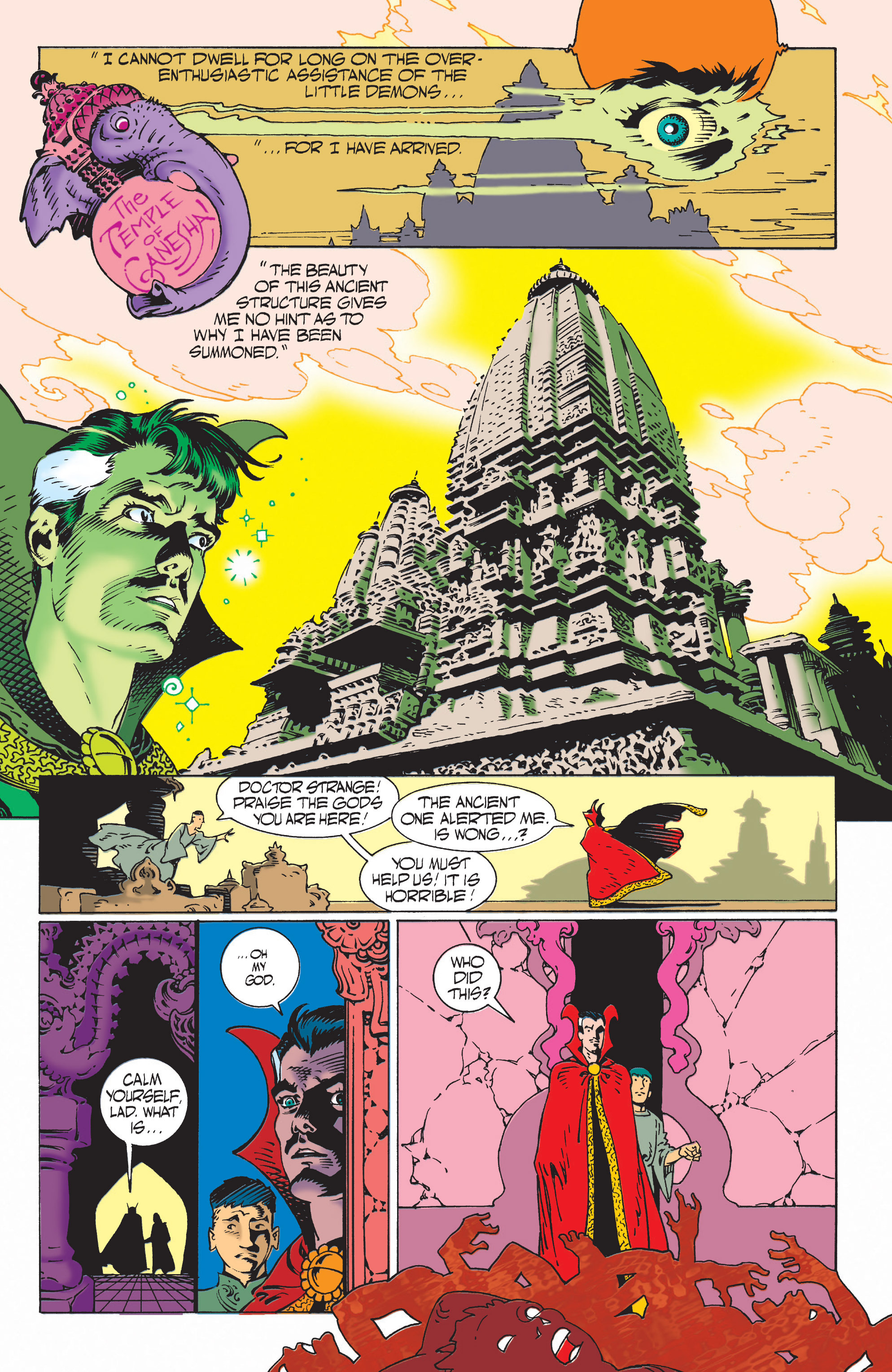 Read online Doctor Strange: What Is It That Disturbs You, Stephen? comic -  Issue # TPB - 12