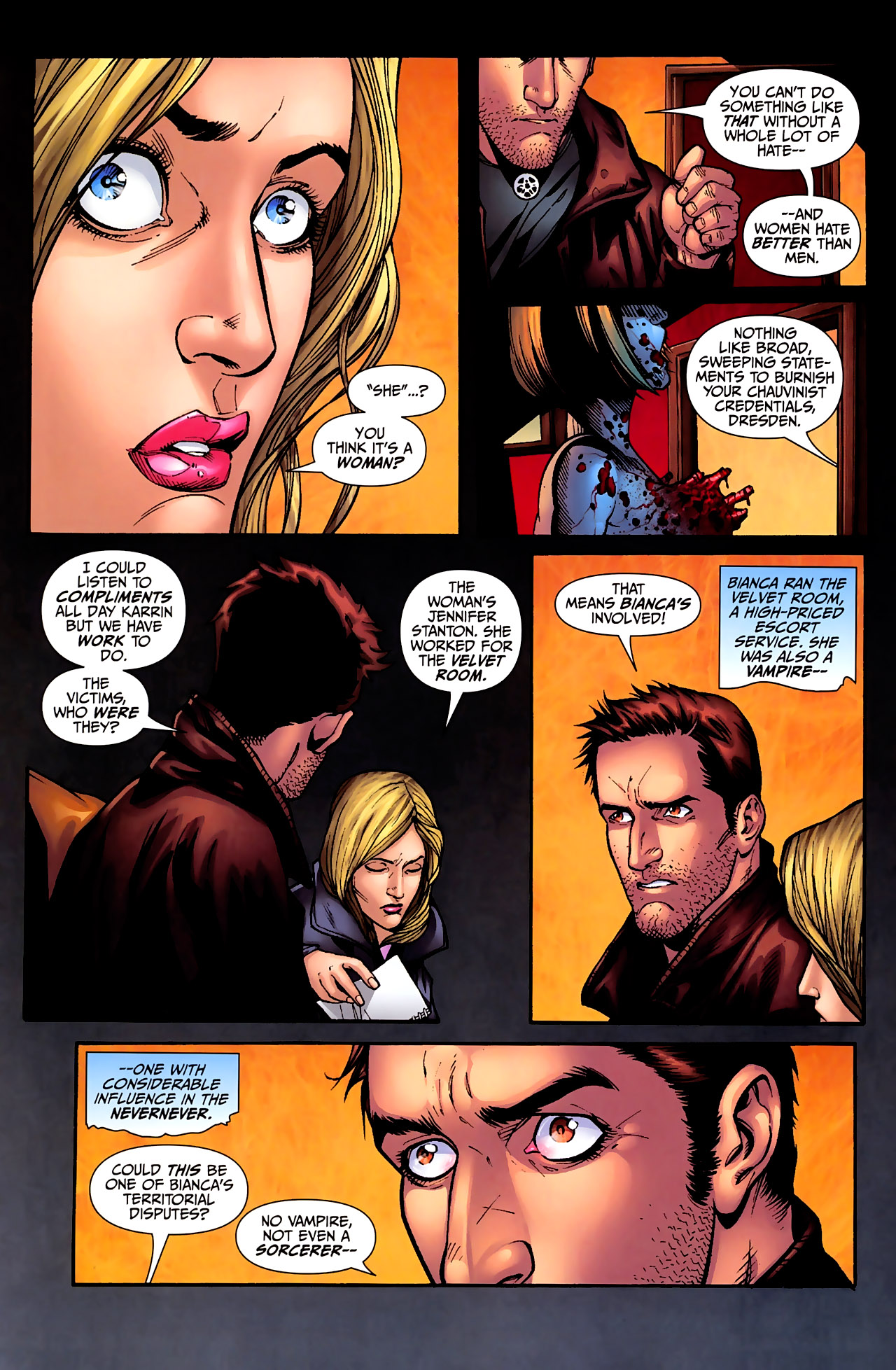 Read online Jim Butcher's The Dresden Files: Storm Front comic -  Issue #1 - 11