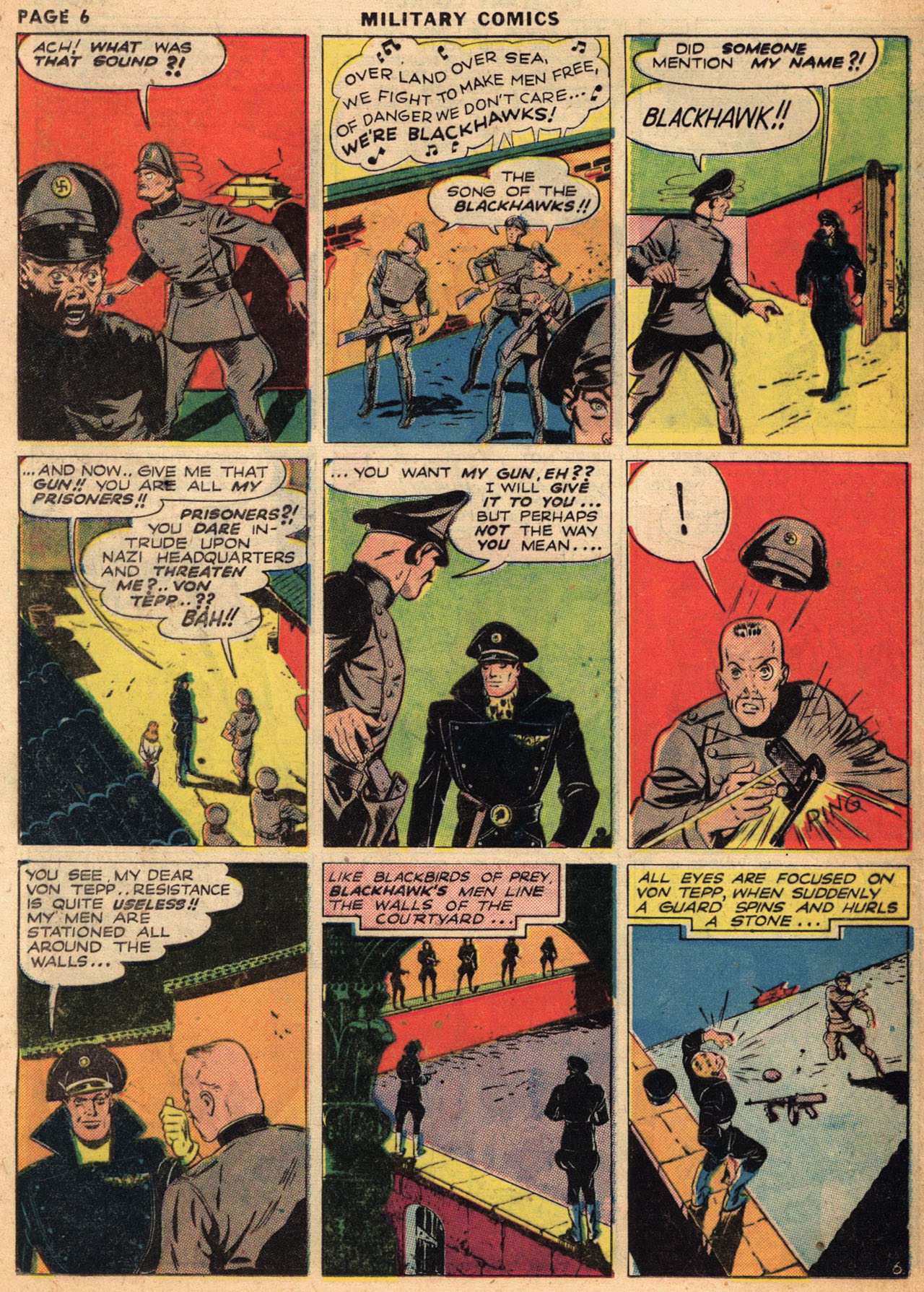 Read online Military Comics comic -  Issue #1 - 8