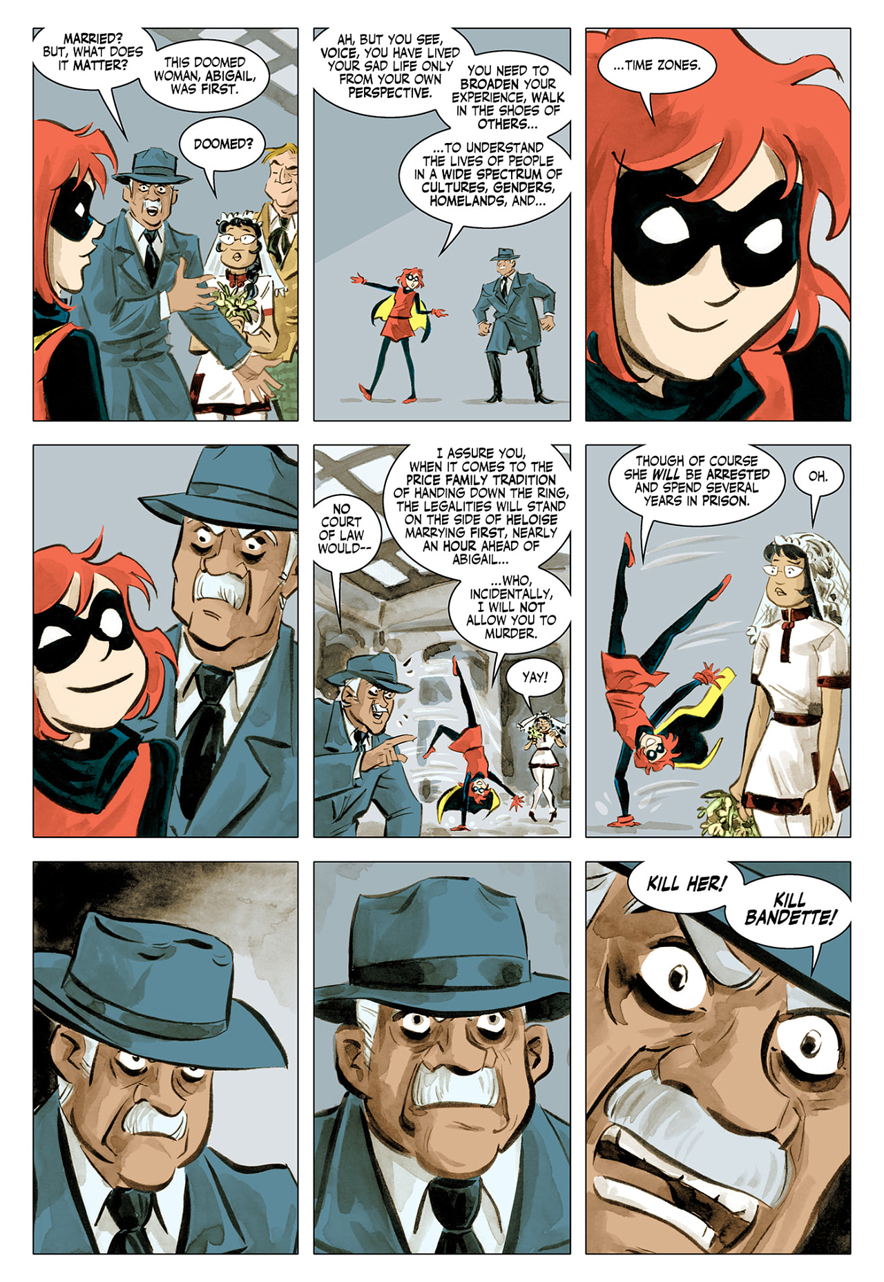 Read online Bandette (2012) comic -  Issue #22 - 14