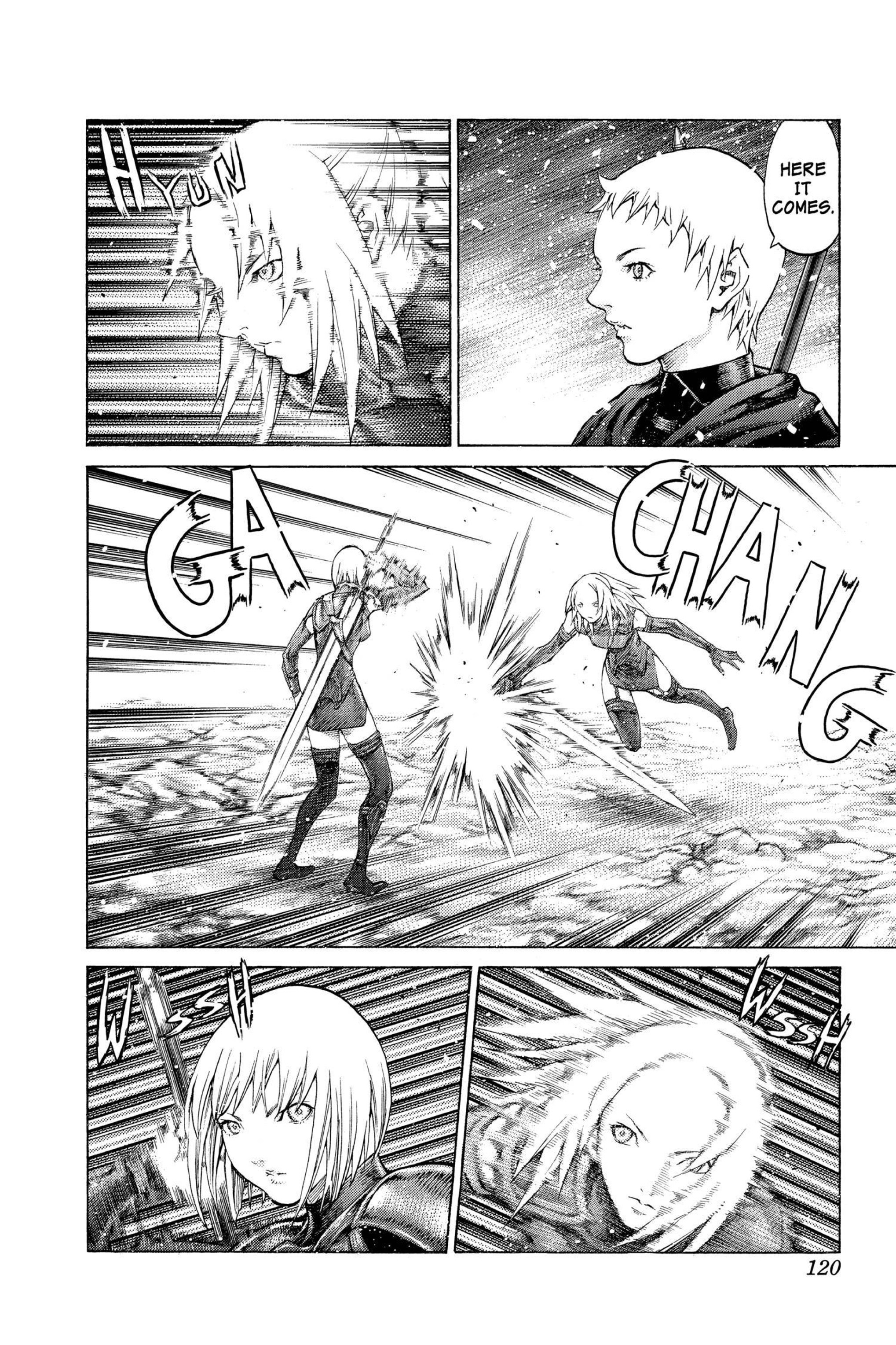 Read online Claymore comic -  Issue #12 - 110