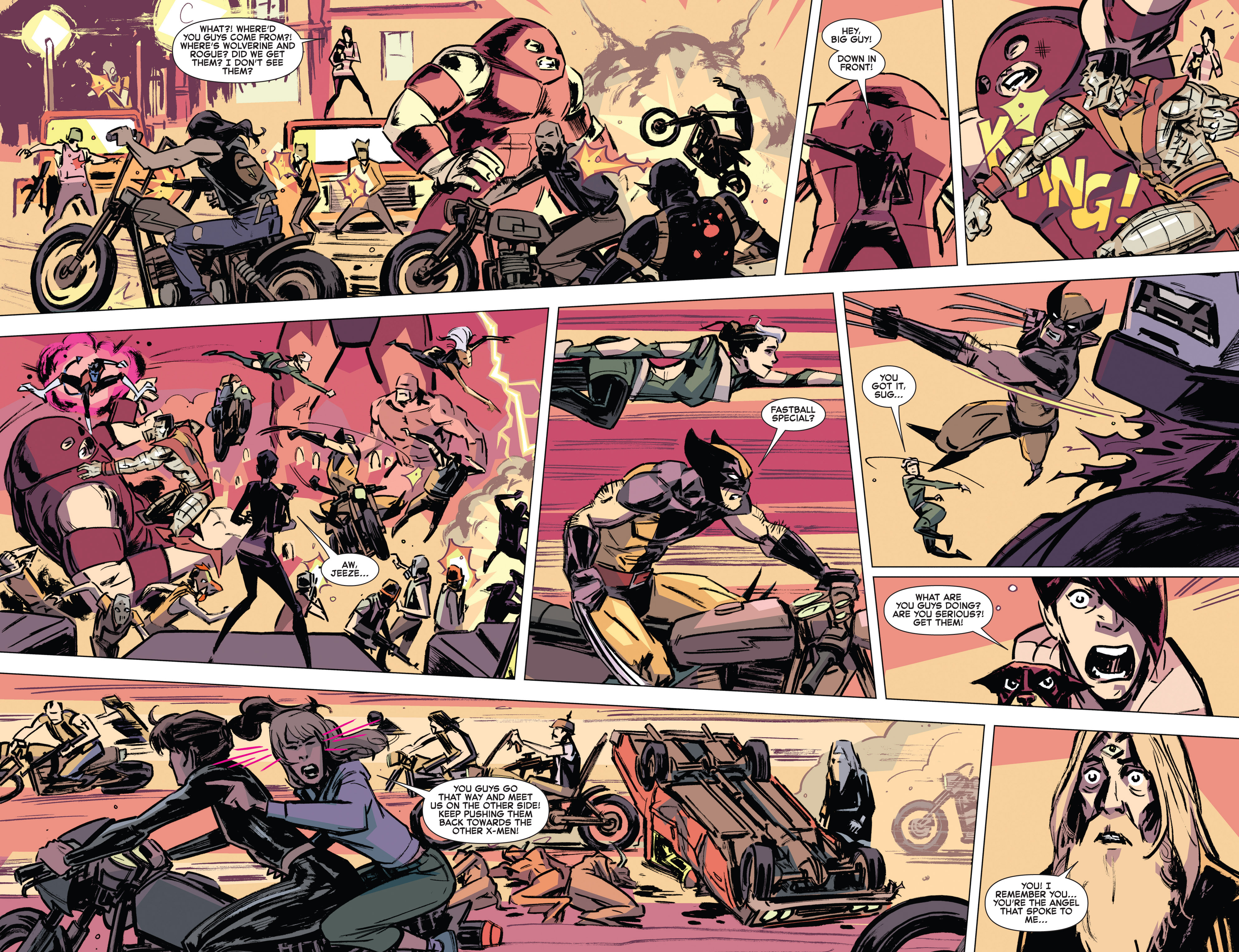 Read online Marvel Knights: X-Men comic -  Issue #5 - 9