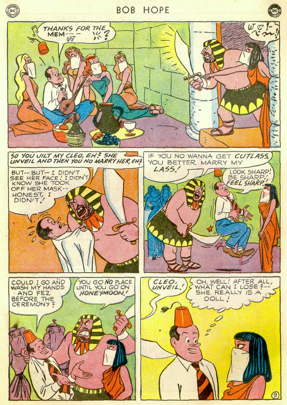 Read online The Adventures of Bob Hope comic -  Issue #5 - 42