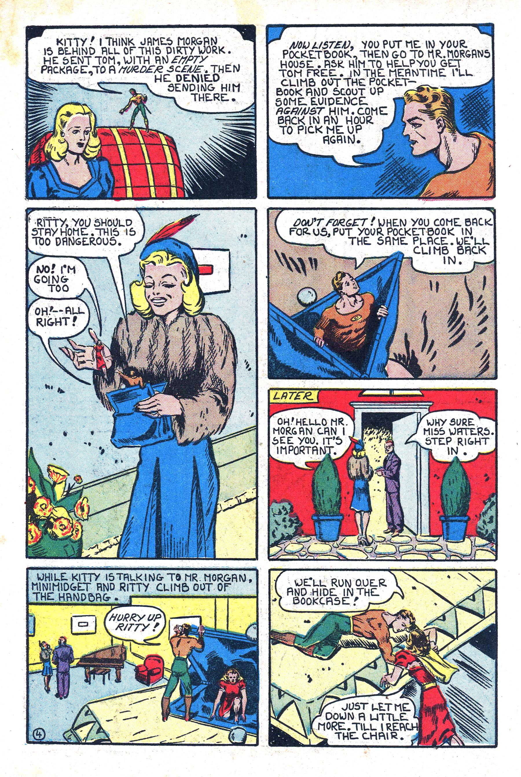 Read online Amazing Man Comics comic -  Issue #21 - 17