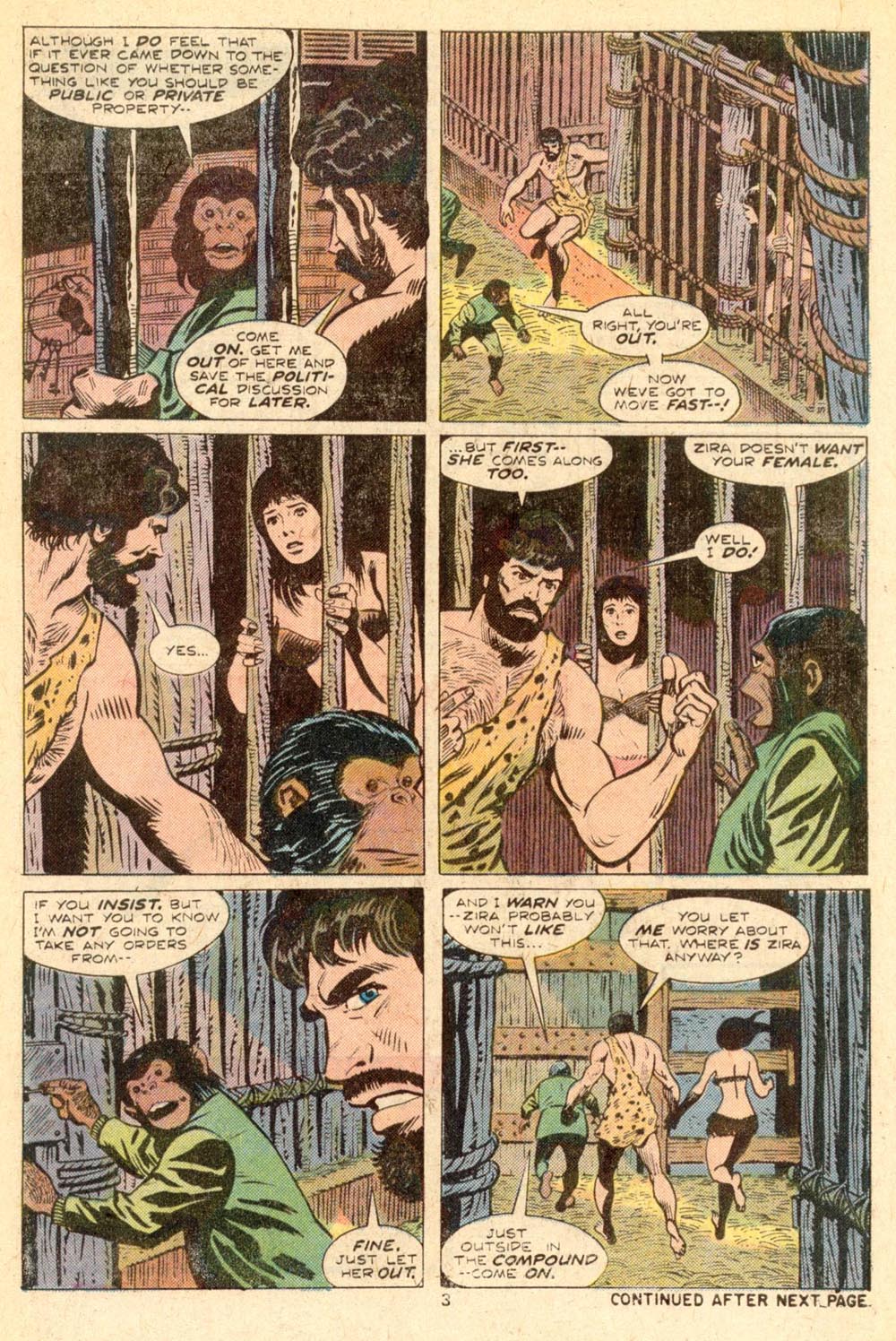 Read online Adventures on the Planet of the Apes comic -  Issue #5 - 4