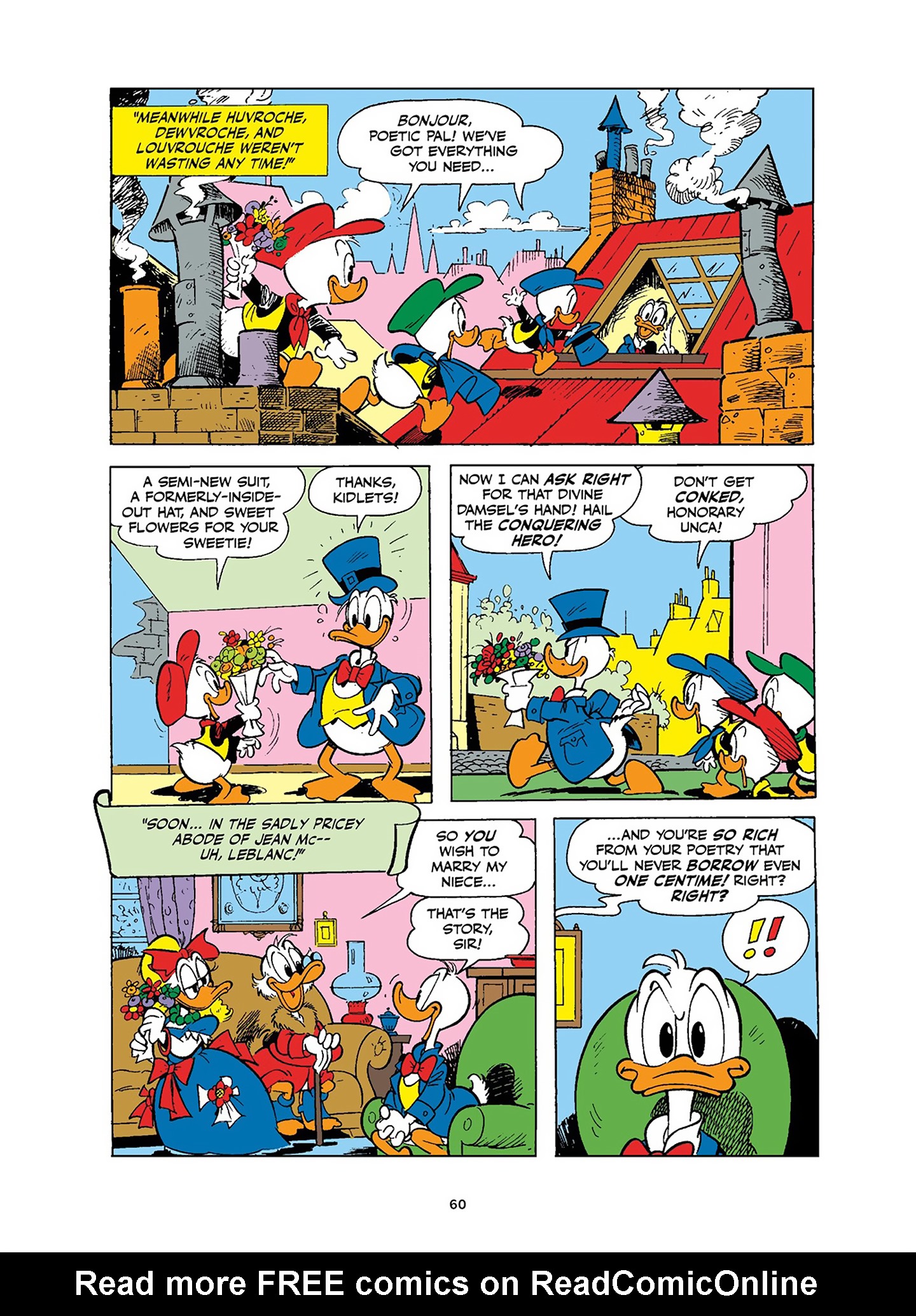 Read online Uncle Scrooge and Donald Duck in Les Misérables and War and Peace comic -  Issue # TPB (Part 1) - 61
