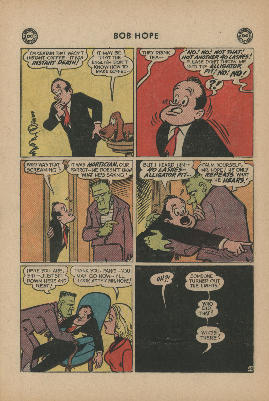 Read online The Adventures of Bob Hope comic -  Issue #87 - 26