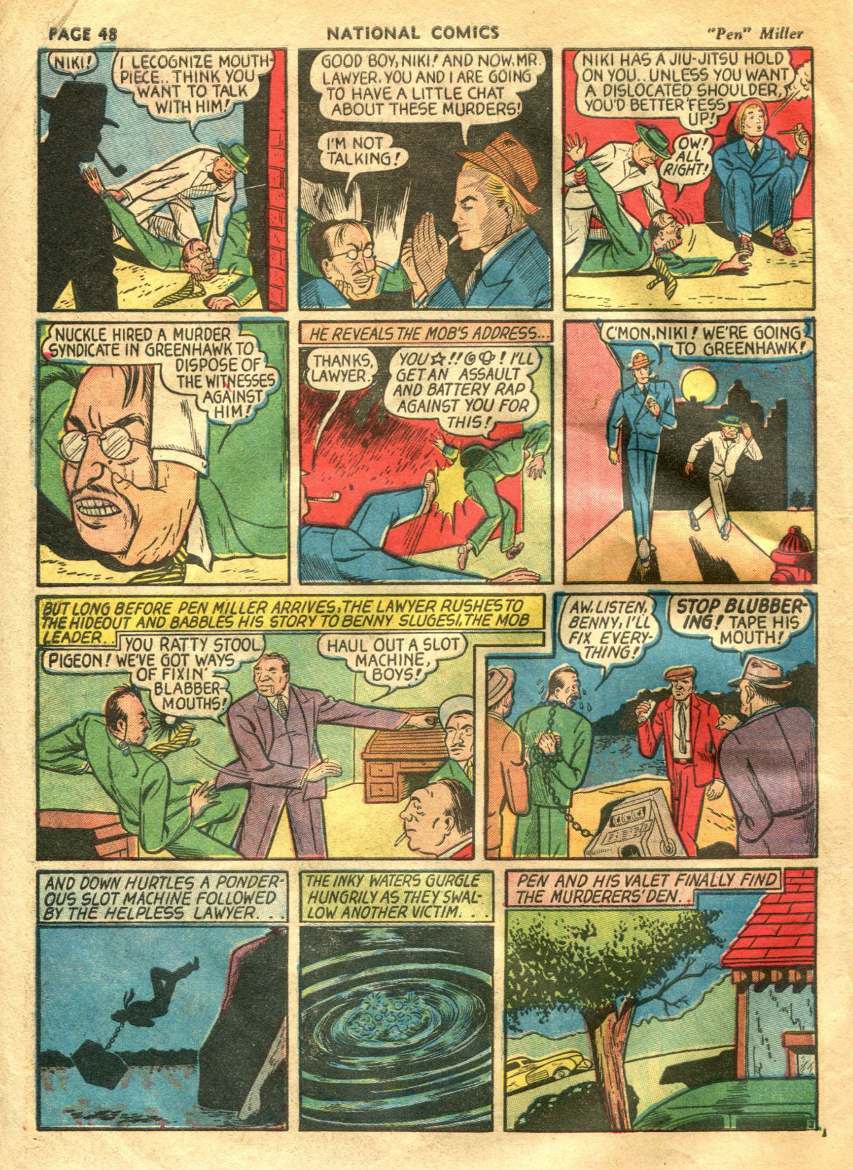 Read online National Comics comic -  Issue #3 - 50