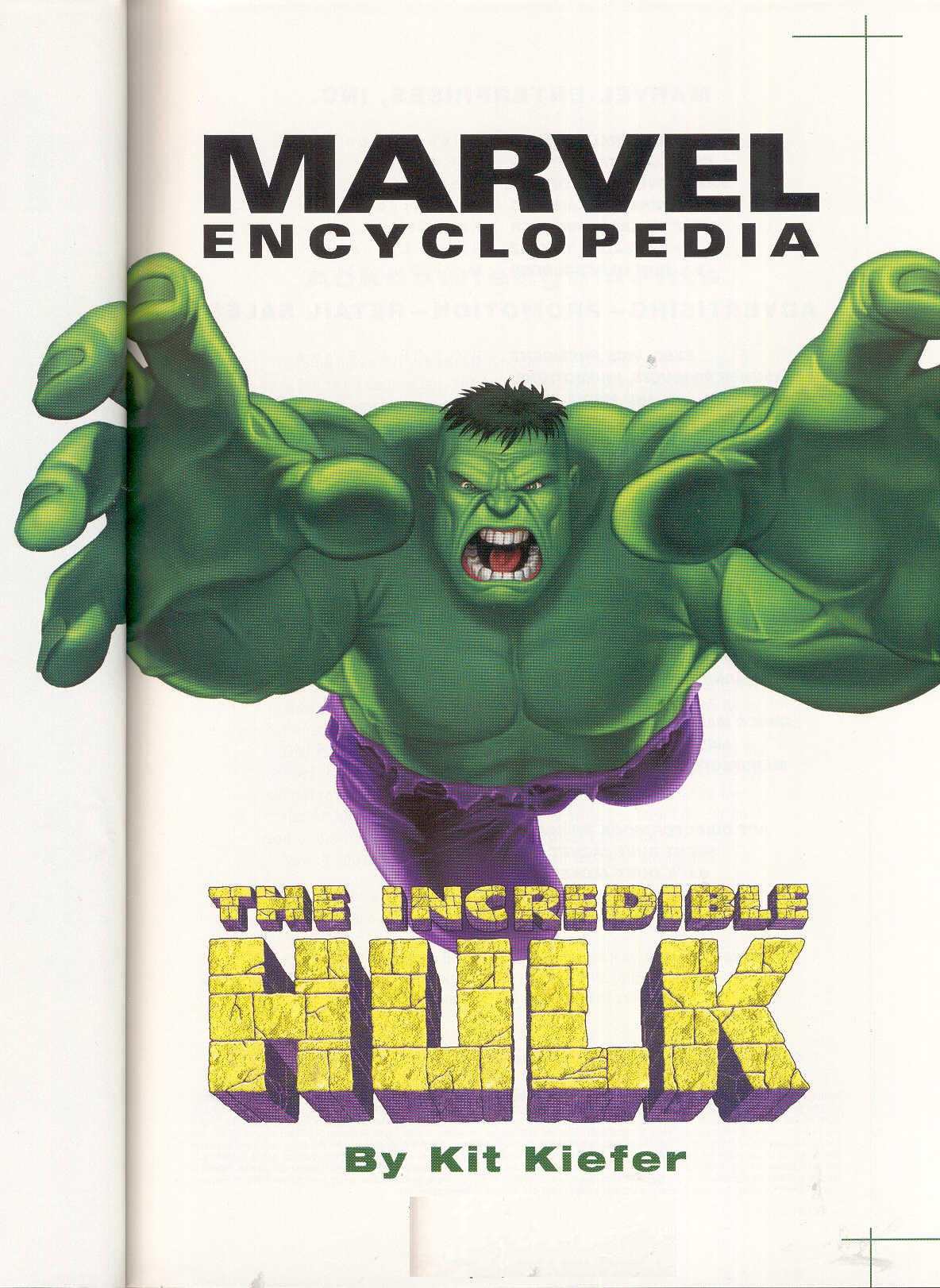 Read online Marvel Encyclopedia comic -  Issue # TPB 3 - 3