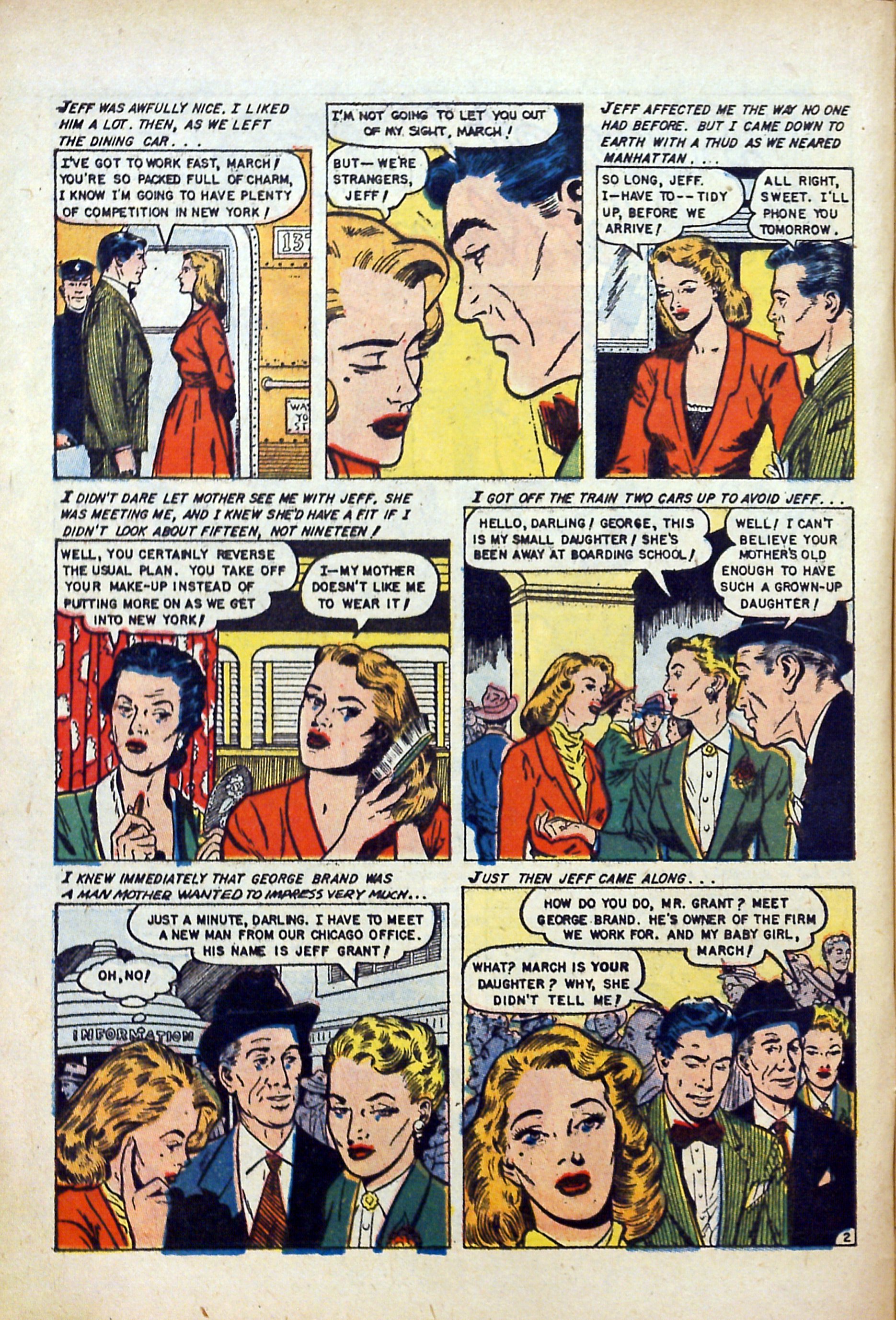 Read online Glamorous Romances comic -  Issue #90 - 4