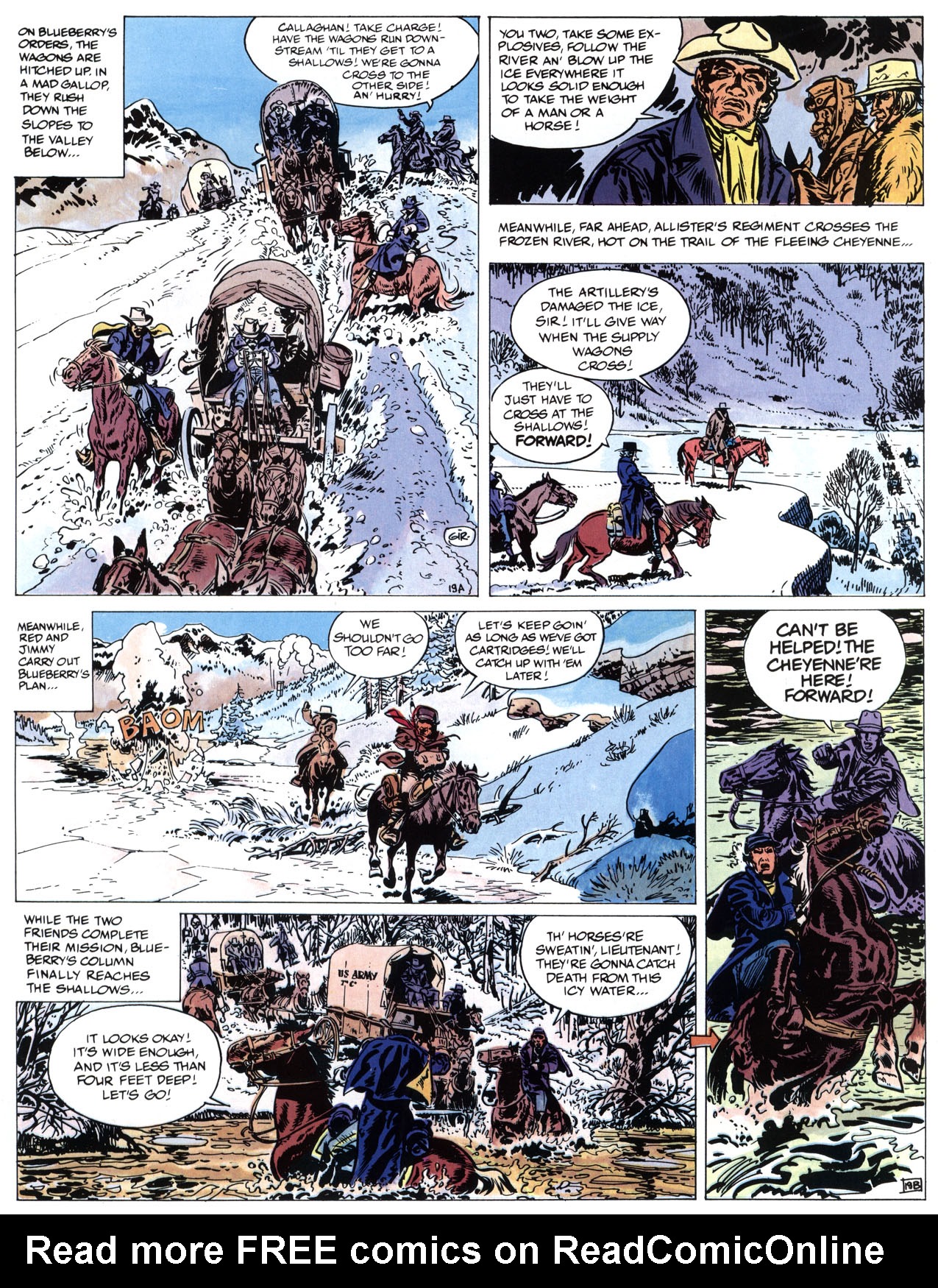 Read online Epic Graphic Novel: Lieutenant Blueberry comic -  Issue #3 - 69