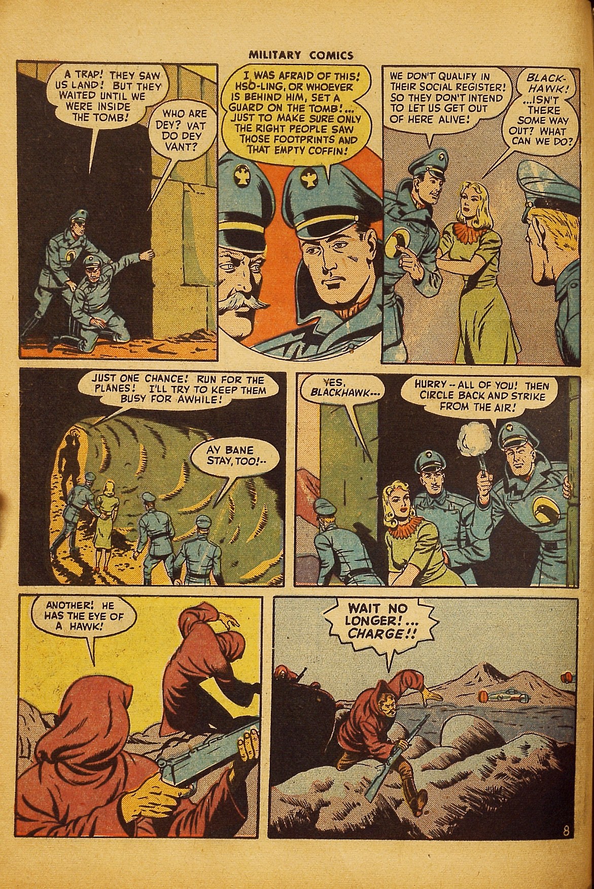 Read online Military Comics comic -  Issue #36 - 10