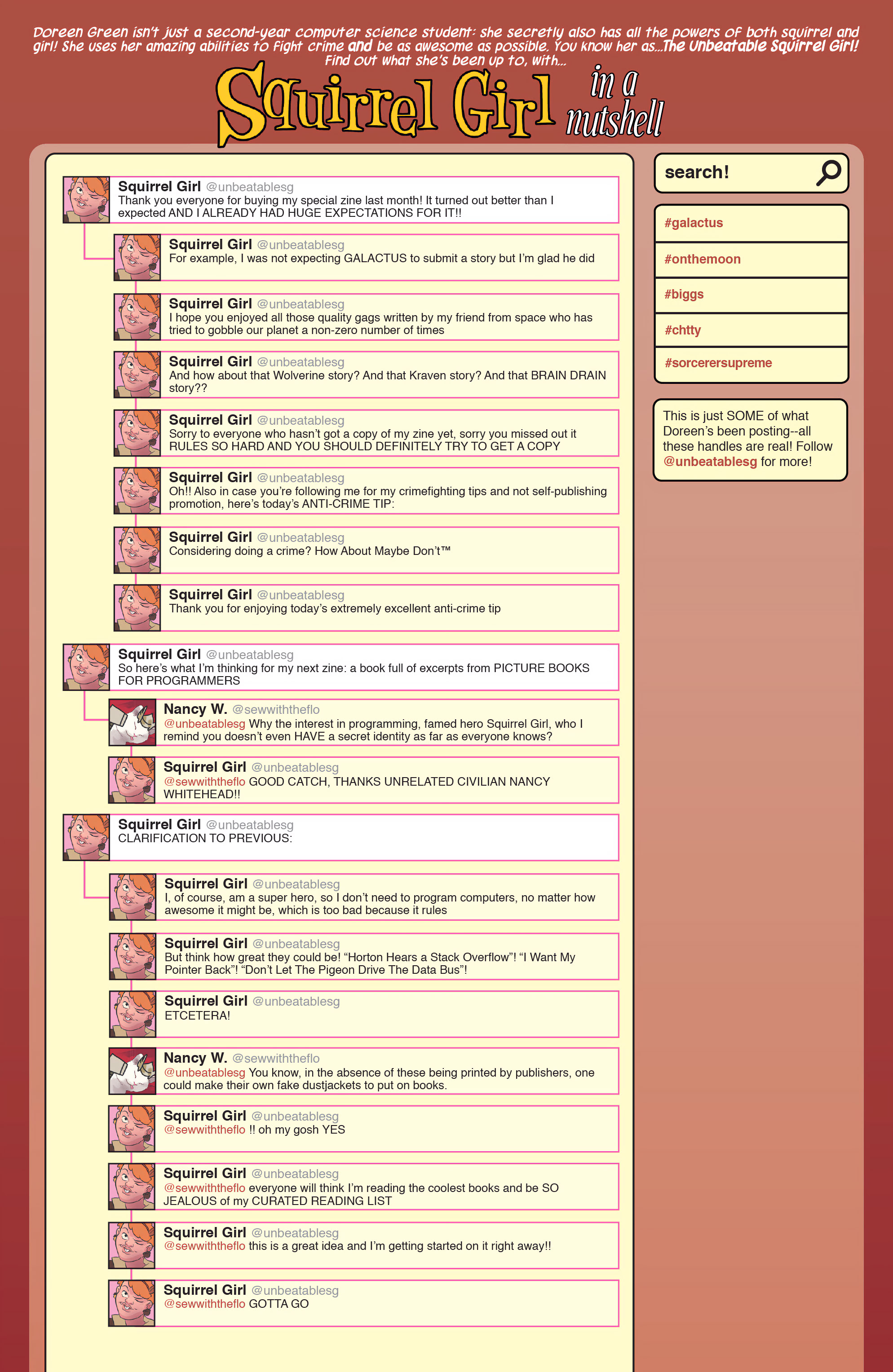 Read online The Unbeatable Squirrel Girl Omnibus comic -  Issue # TPB (Part 10) - 79