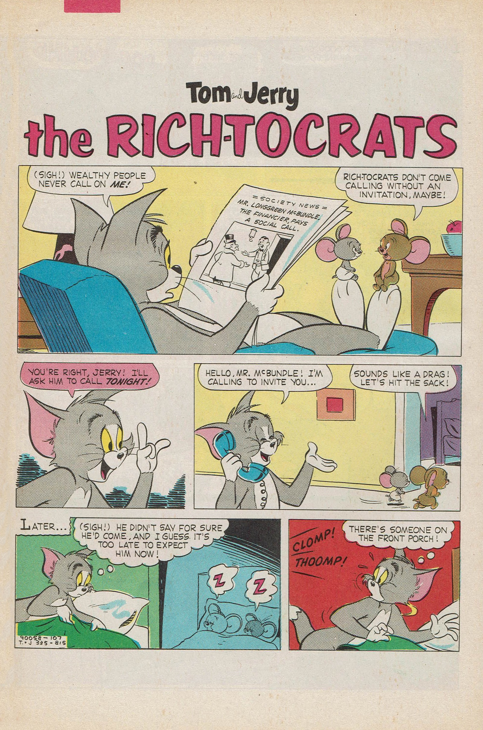 Read online Tom & Jerry comic -  Issue #10 - 16