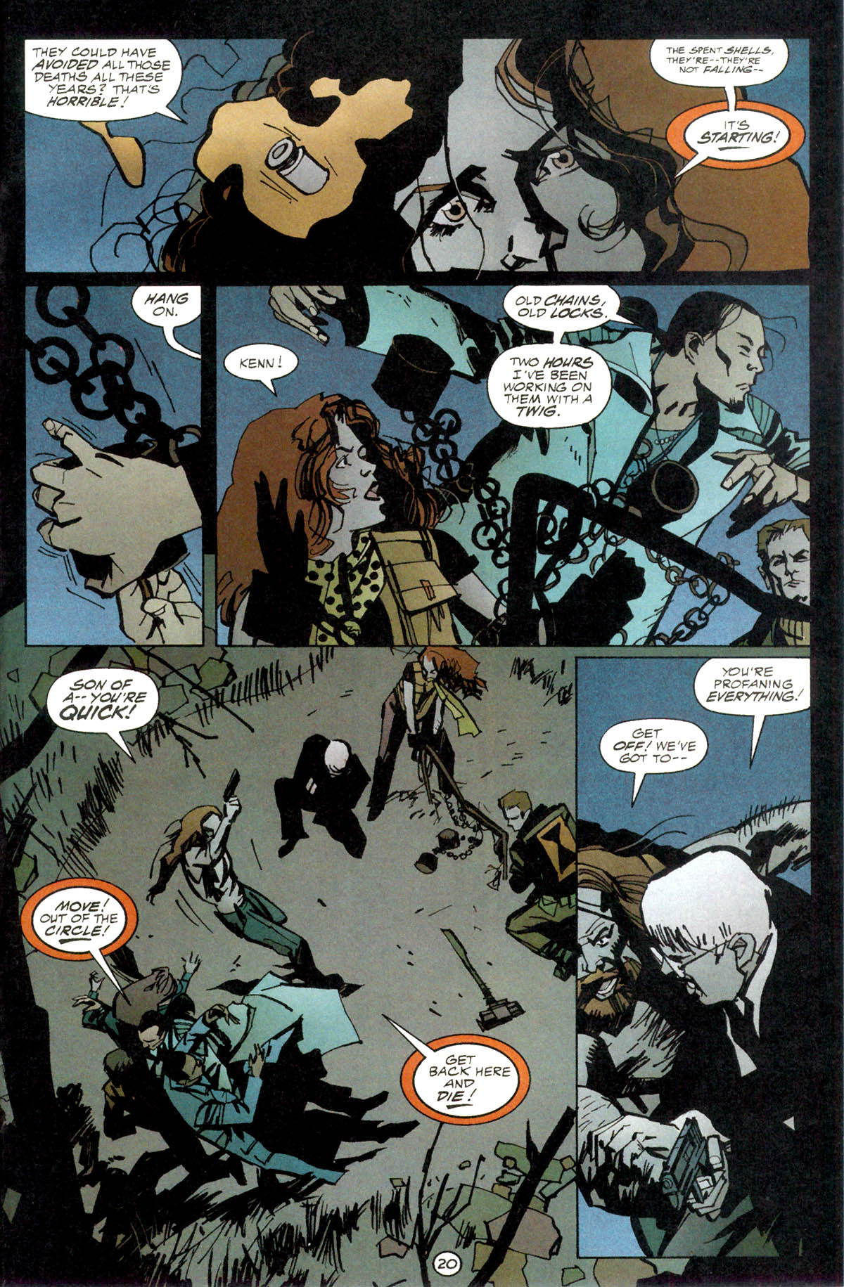 Read online Challengers of the Unknown (1997) comic -  Issue #1 - 22