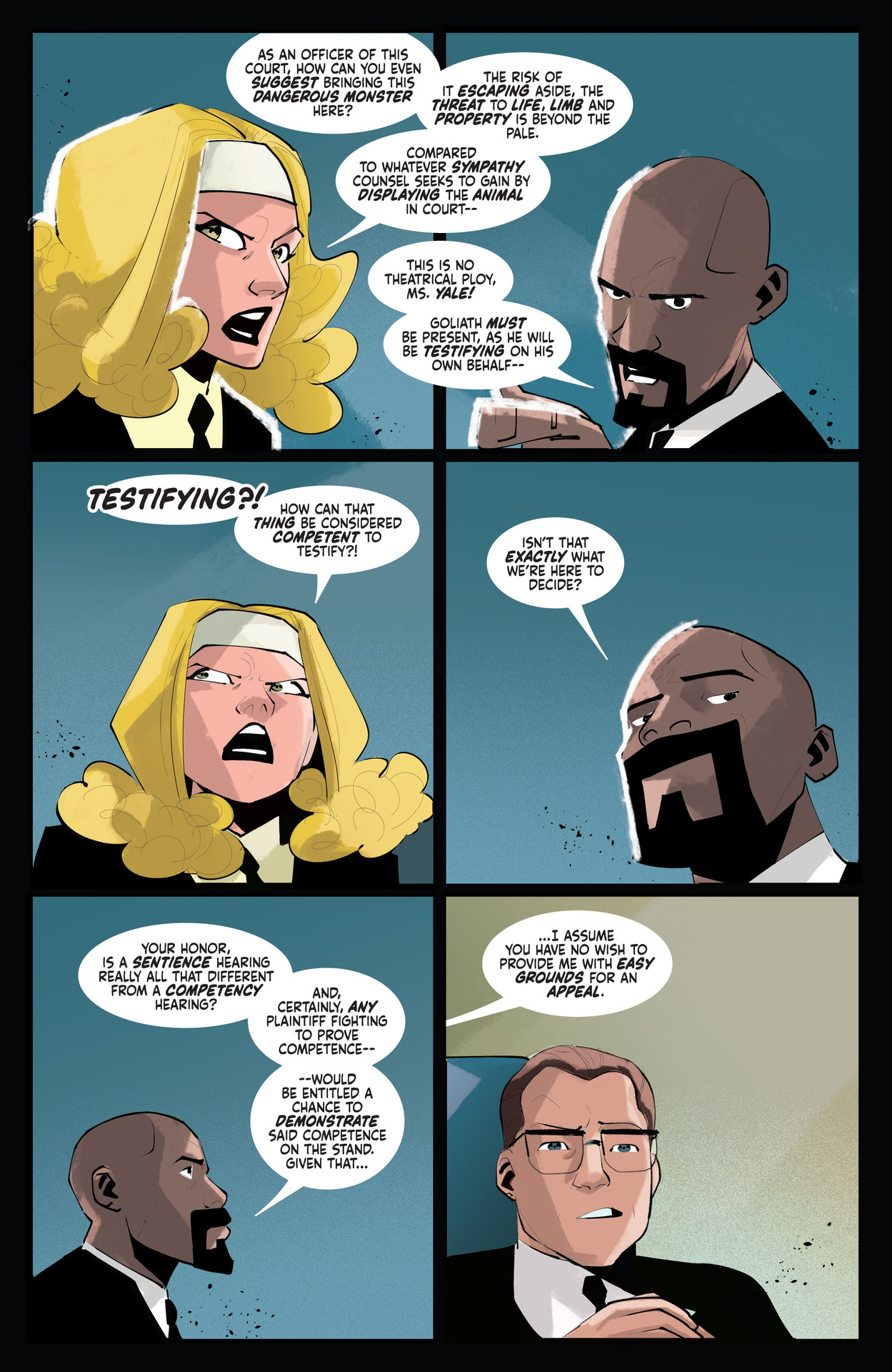 Read online Gargoyles (2022) comic -  Issue #9 - 9